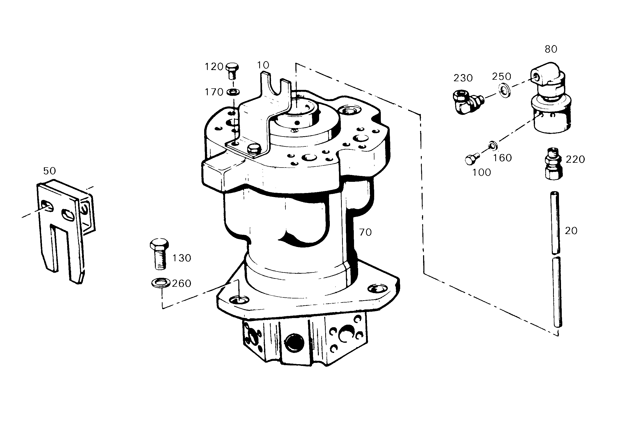 СОЕДИНЕНИЕ ПОВОРОТНОЕ 9141597 LIEBHERR