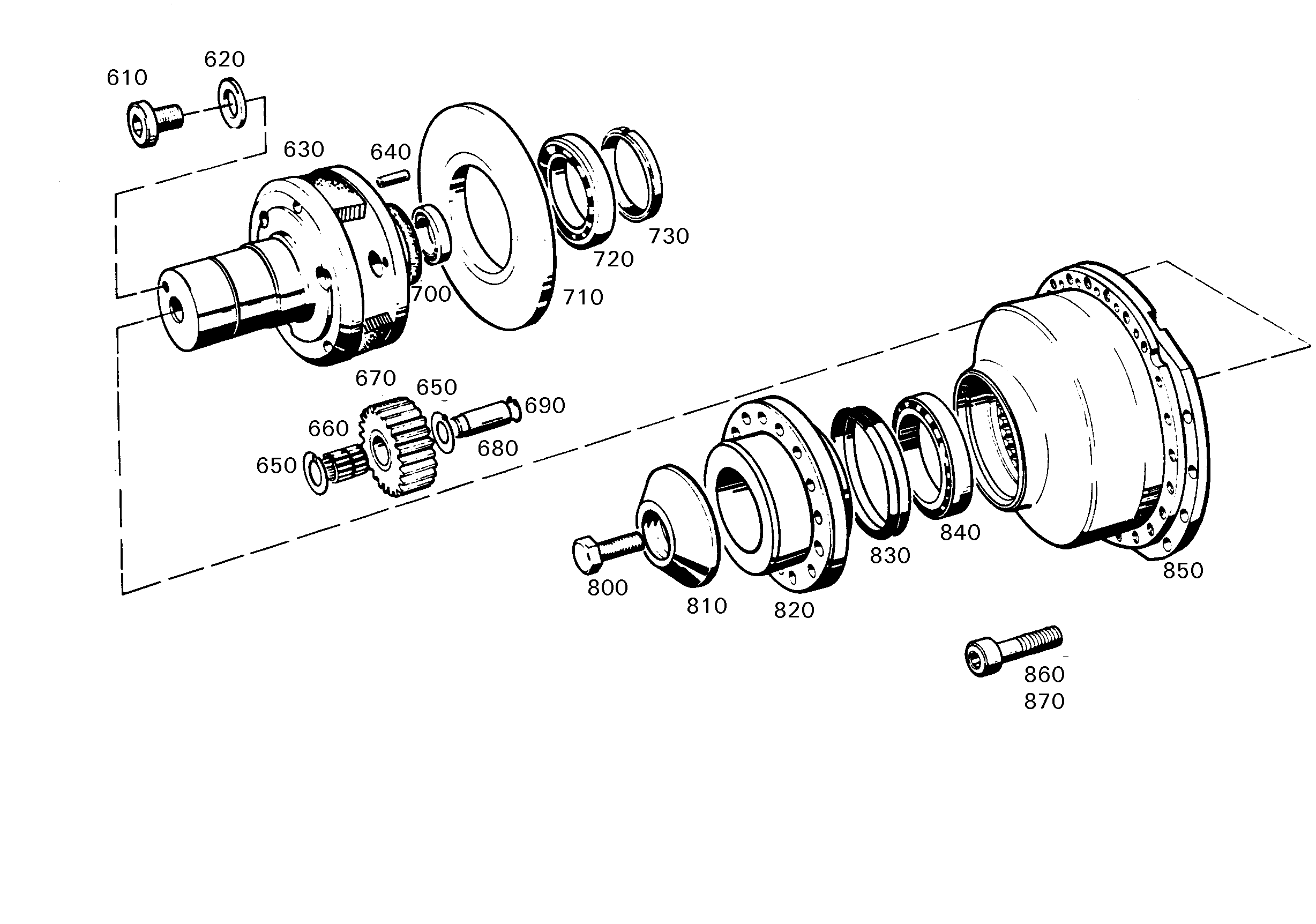 ГАЙКА ШЛИЦЕВАЯ M170X1,5 4000684 LIEBHERR