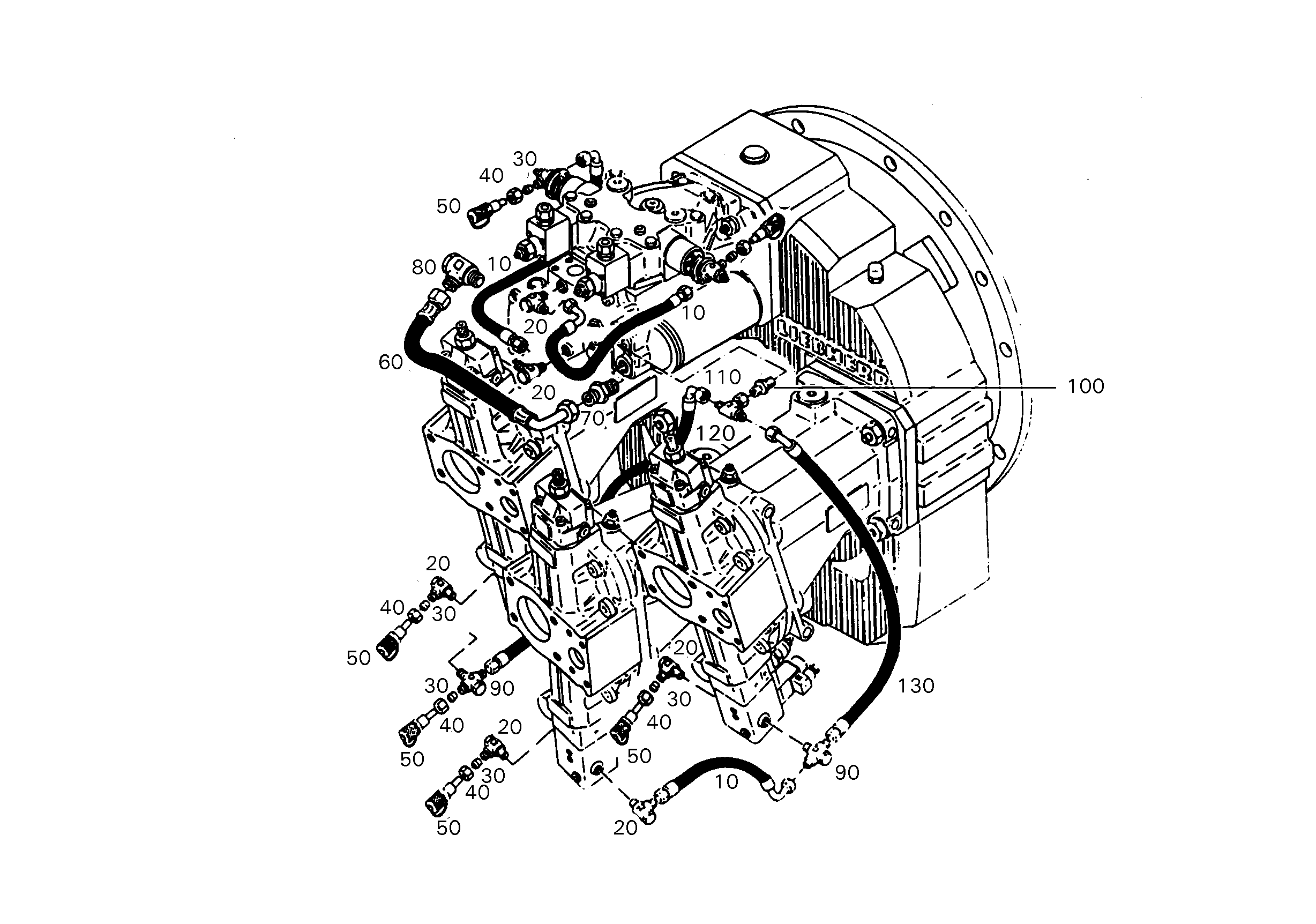 ШТУЦЕР ПОДКЛЮЧЕНИЯ МАНОМЕТРА 7019906 LIEBHERR
