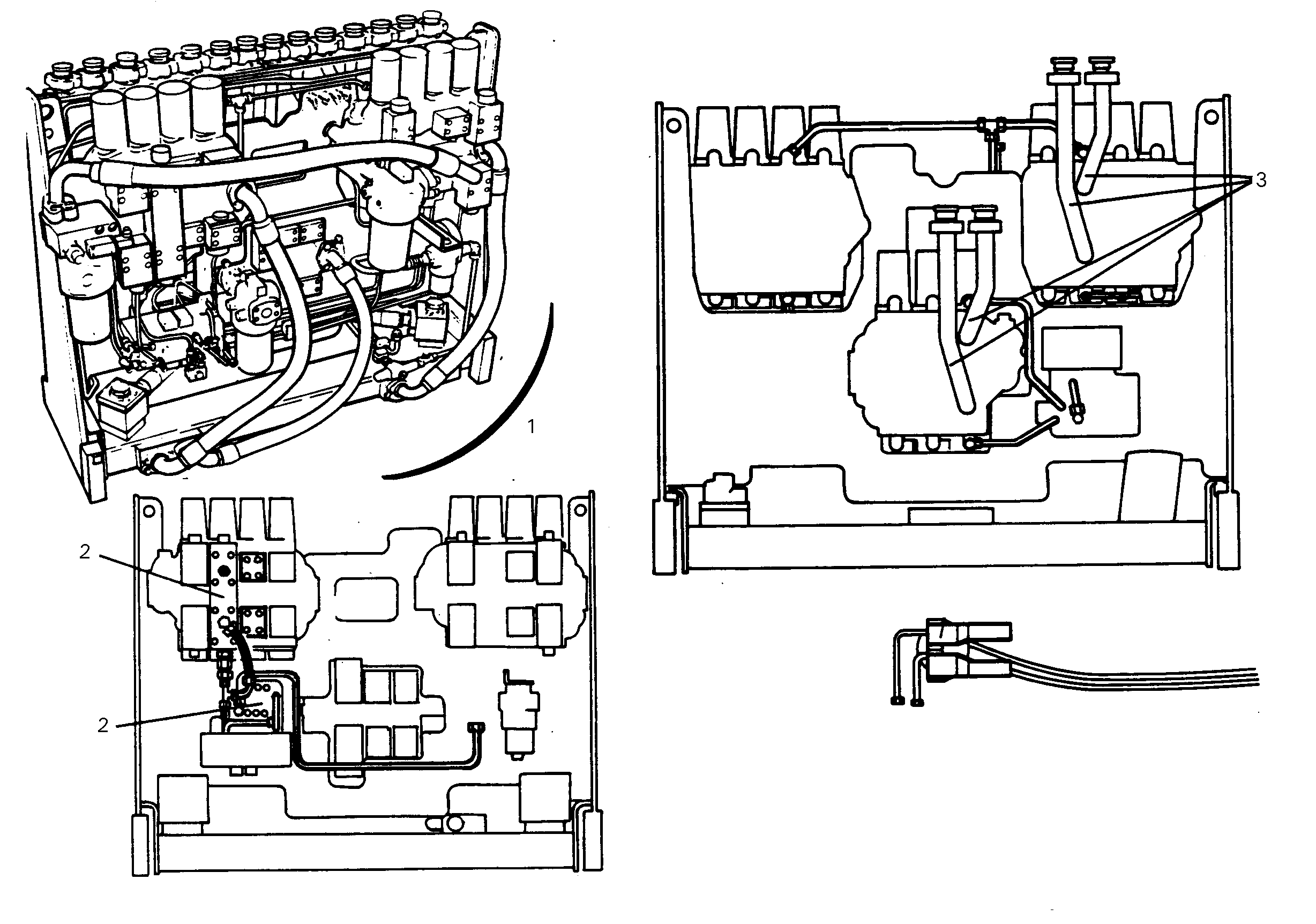 ДООБОРУД. МОНТАЖНЫЙ НАБОР AHS1 9338258 LIEBHERR