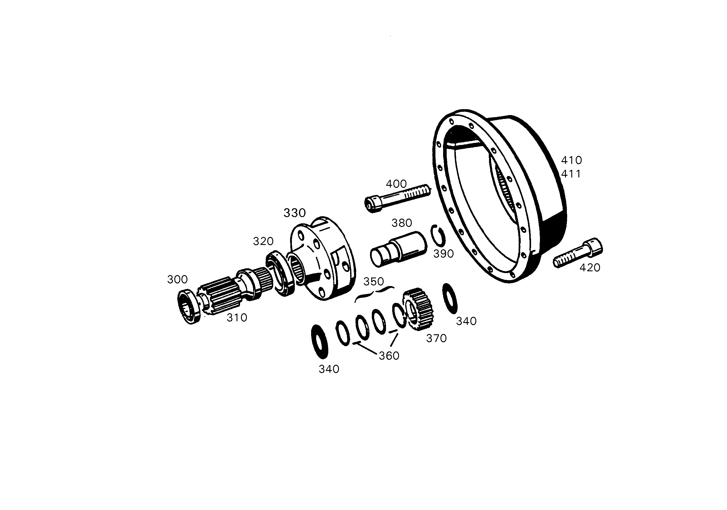 ПРУЖИННОЕ СТОПОРНОЕ КОЛЬЦО 7361409 LIEBHERR
