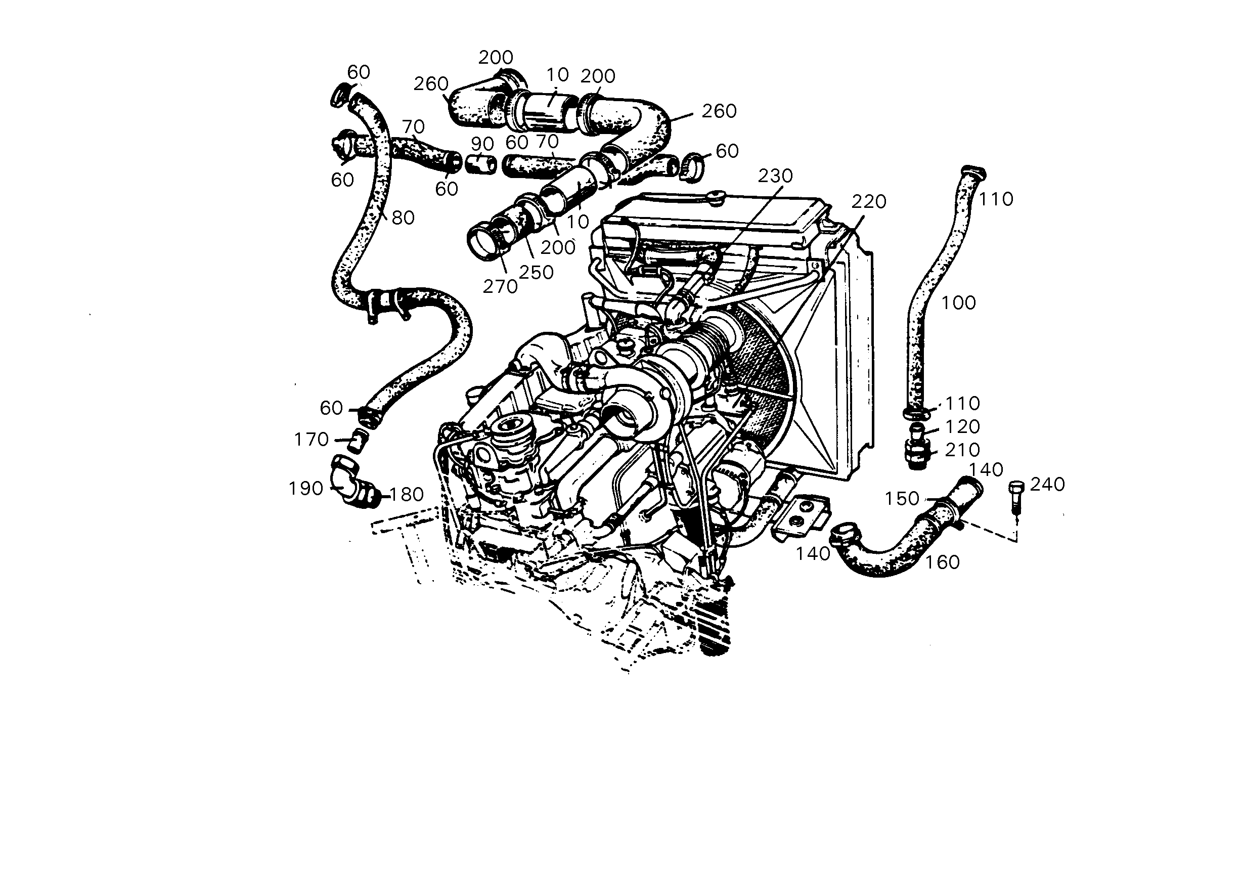 СКОБА ДЛЯ КРЕПЛЕНИЯ ШЛАНГА DIN 3017-2 B1 70 68-72X25 W1-2 7363487 LIEBHERR