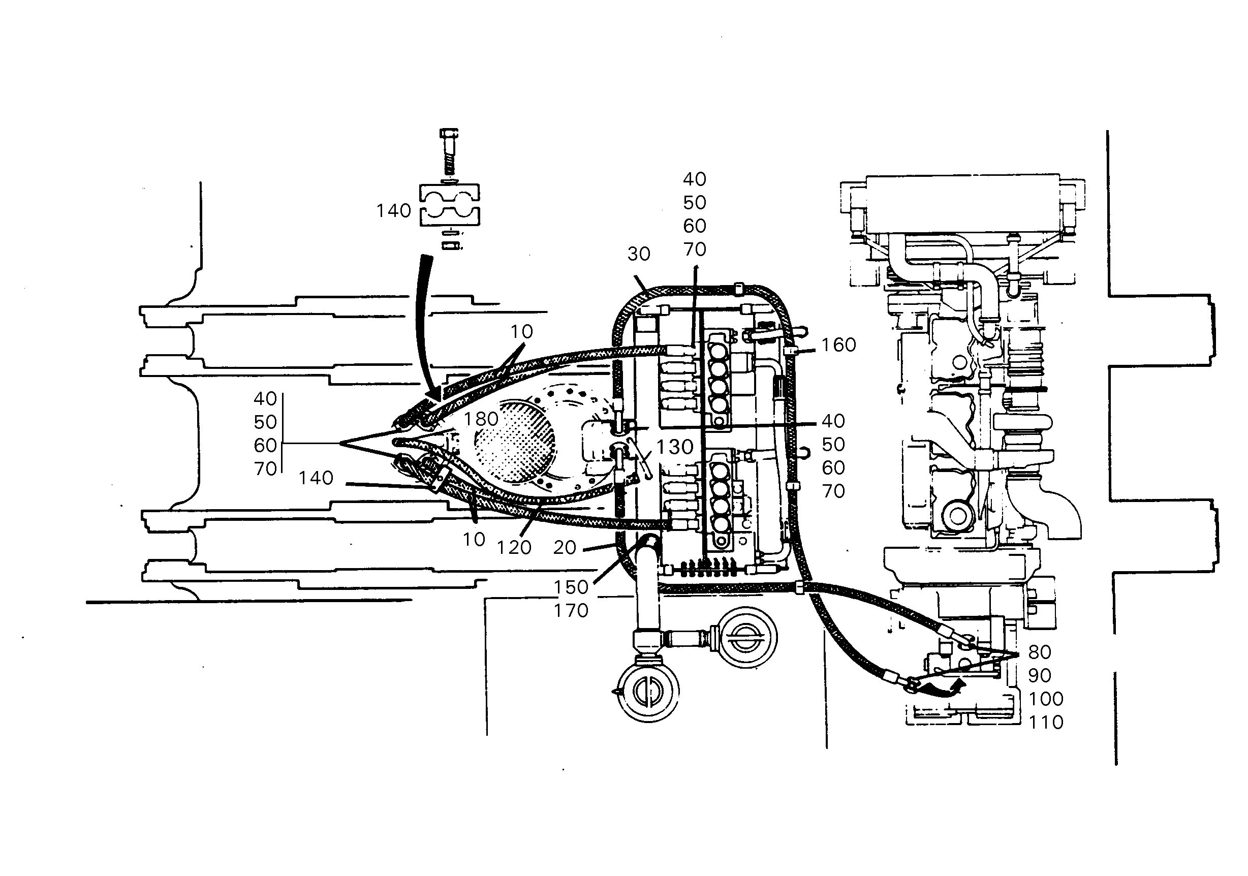 СКОБА 7363263 LIEBHERR