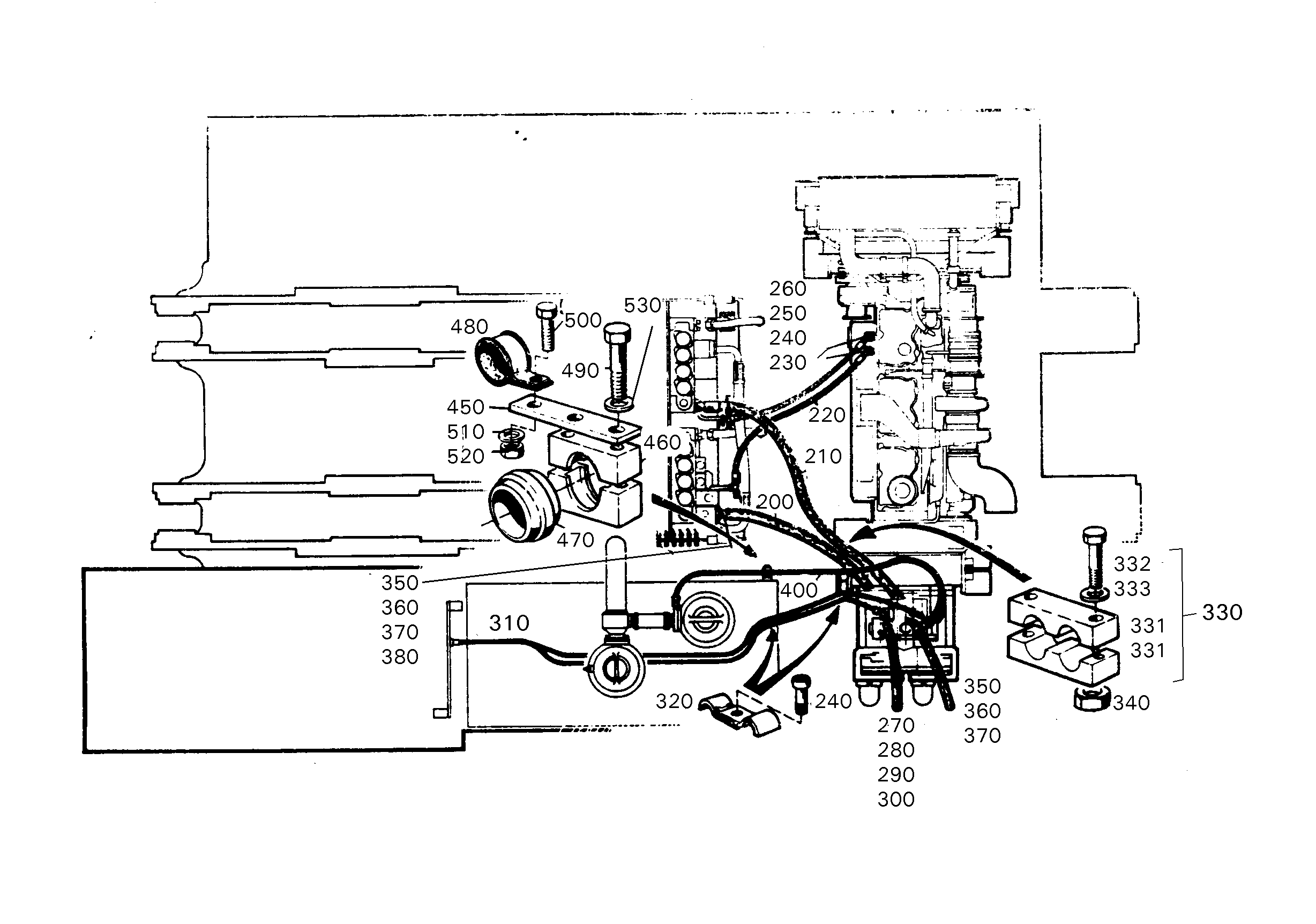 ХОМУТ, КОМПЛЕКТ 49 49-49 9486669 LIEBHERR
