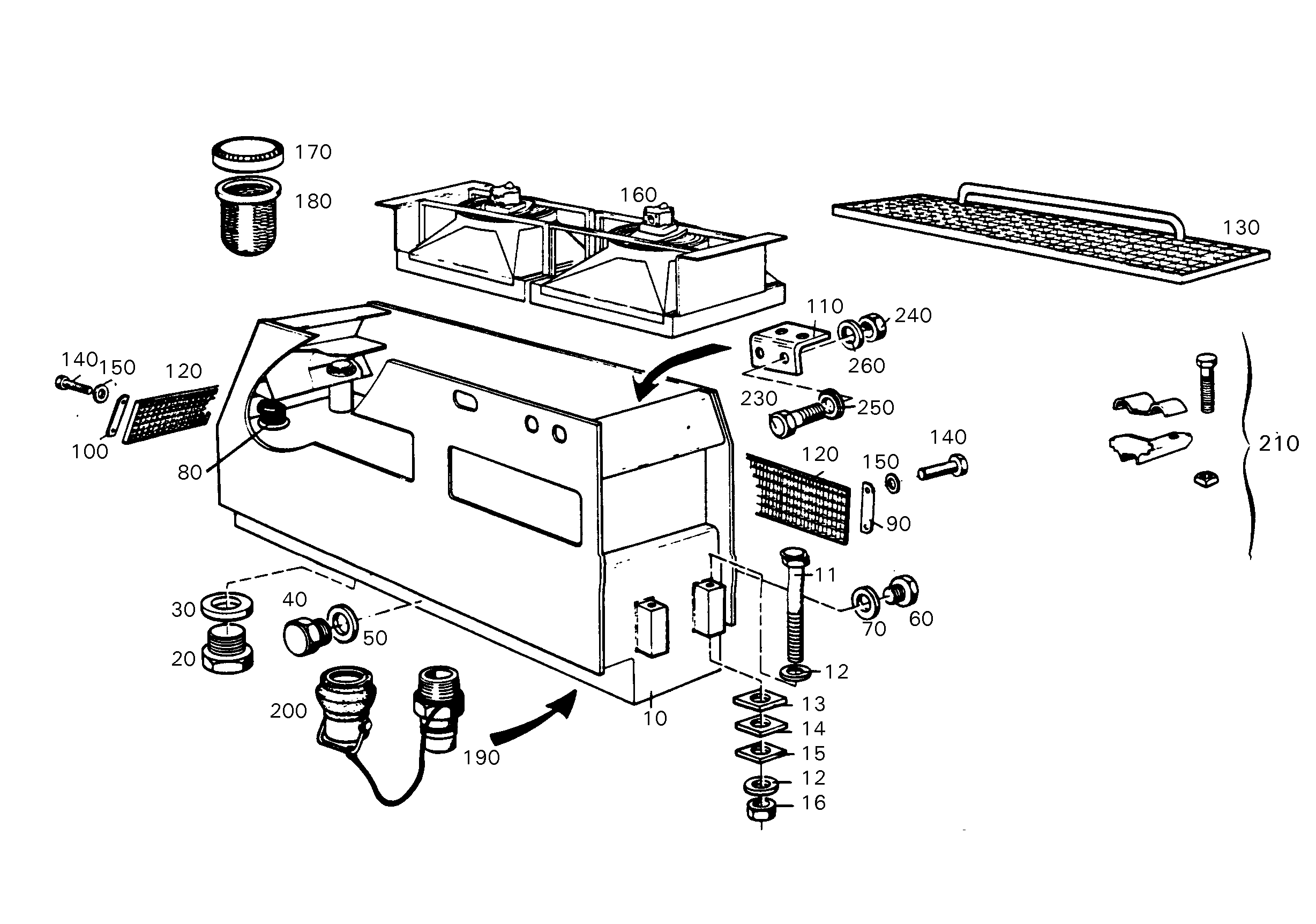ХОМУТ КРЕПЕЖНЫЙ 7003023 LIEBHERR