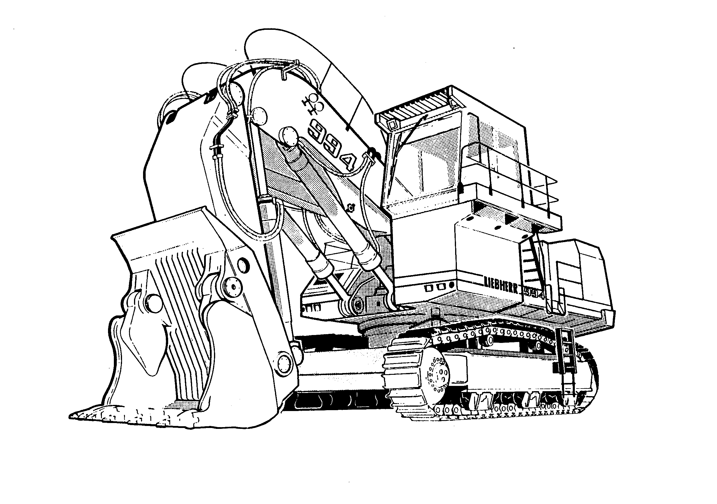 ПУЛЬТ 9376480 LIEBHERR