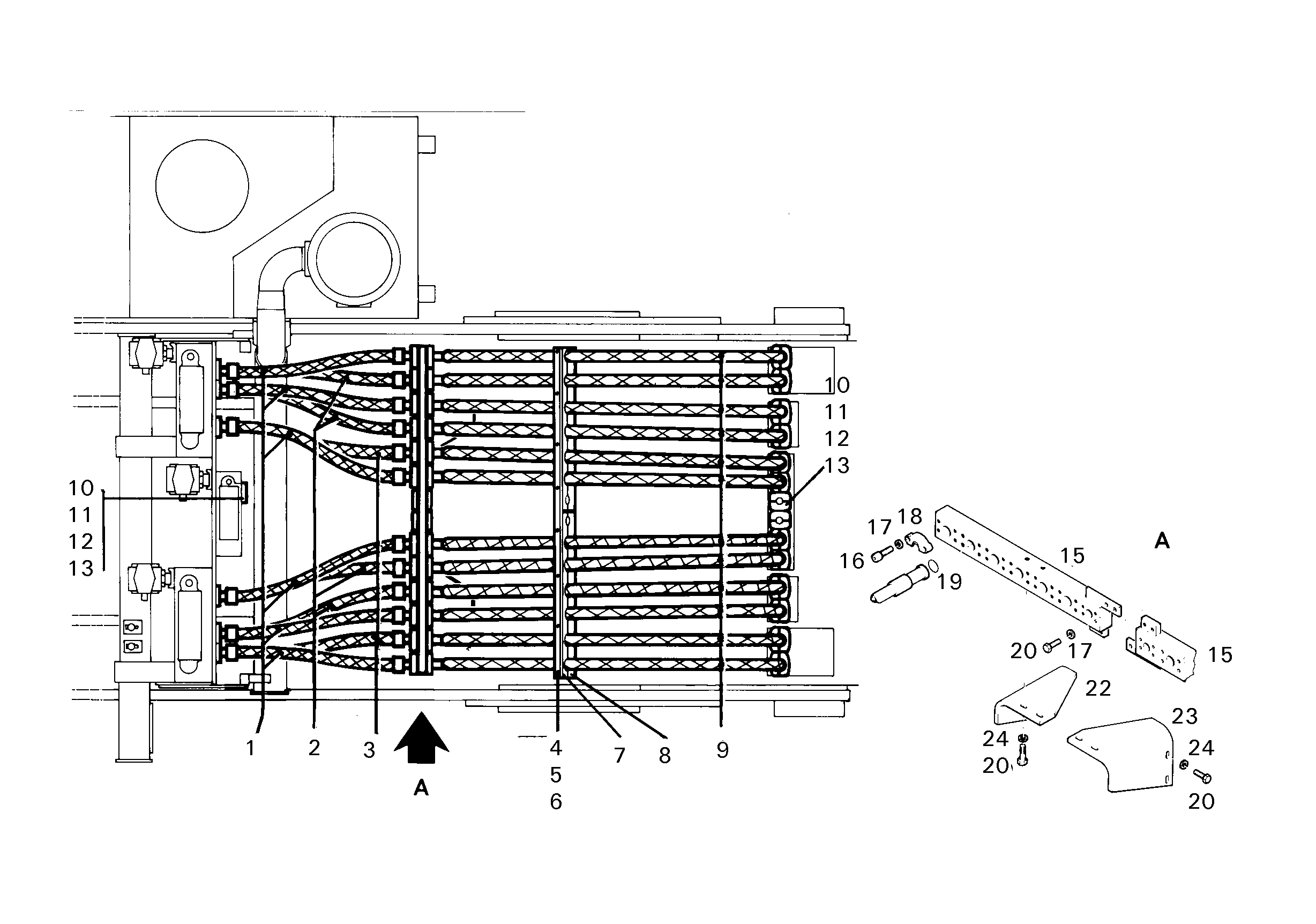ПЛАНКА 9576209 LIEBHERR
