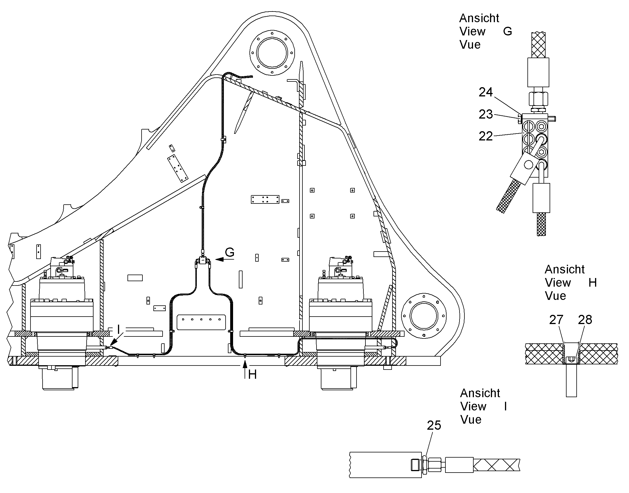 РАСПРЕДЕЛИТЕЛЬ 10228411 LIEBHERR