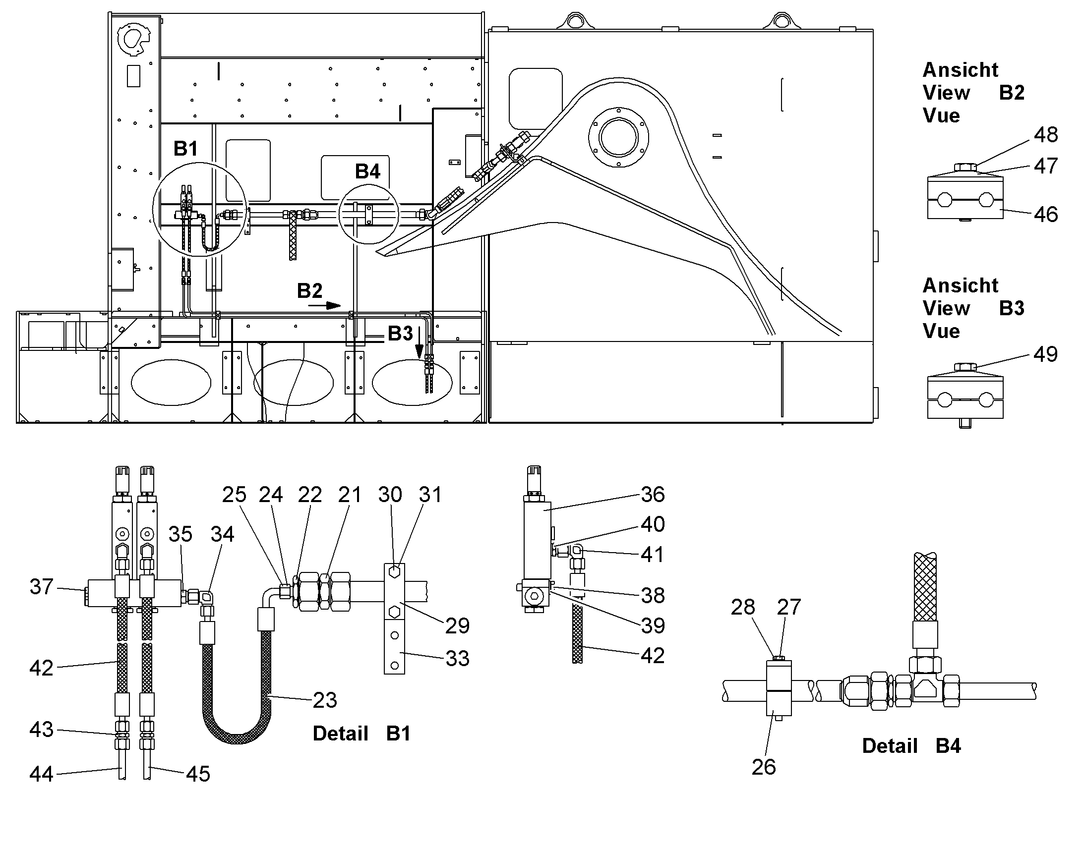СКОБА ДЛЯ КРЕПЛЕНИЯ ТРУБЫ 10296753 LIEBHERR