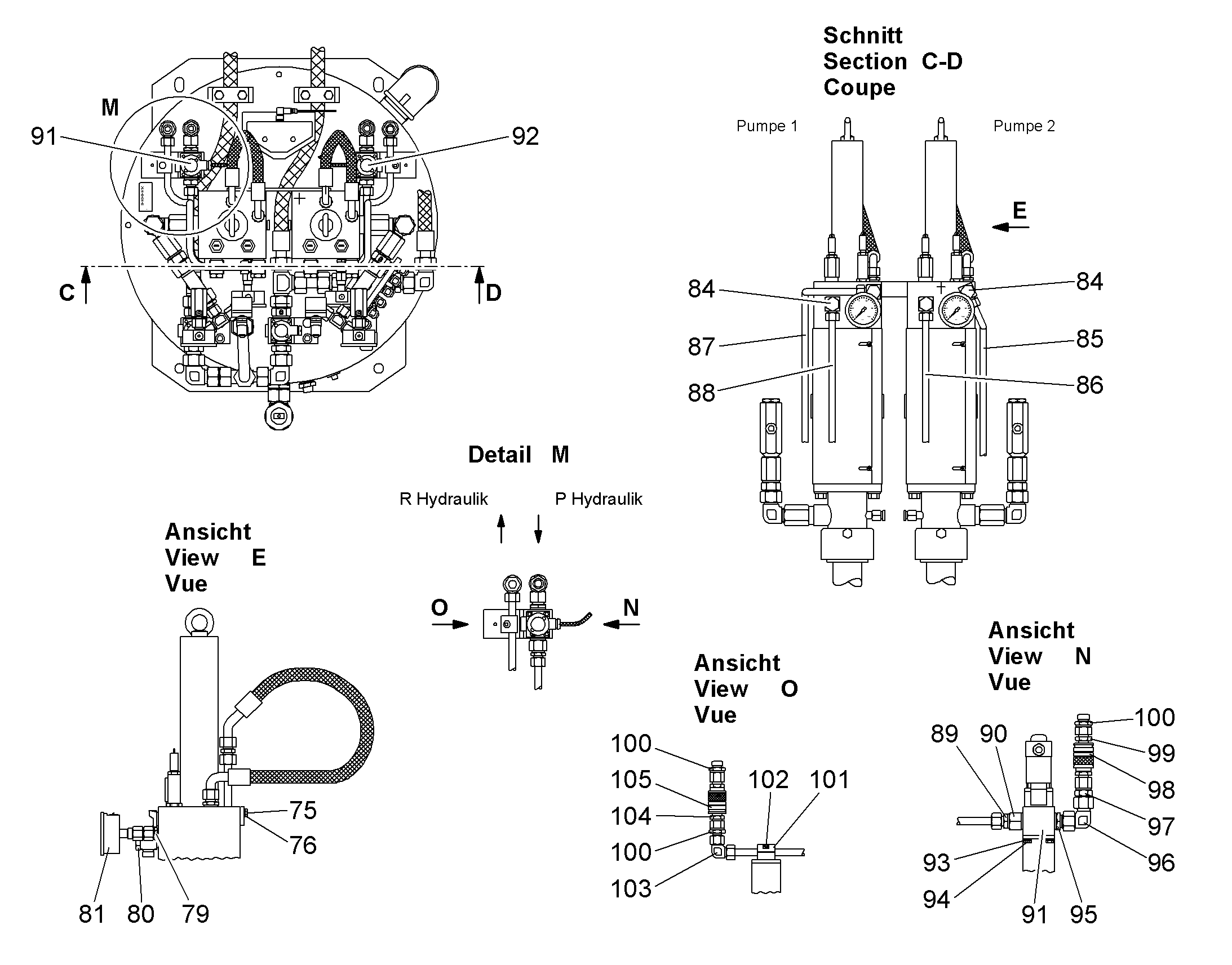 ШТЕПСЕЛЬ СОЕДИНИТЕЛЬНЫЙ 10003760 LIEBHERR