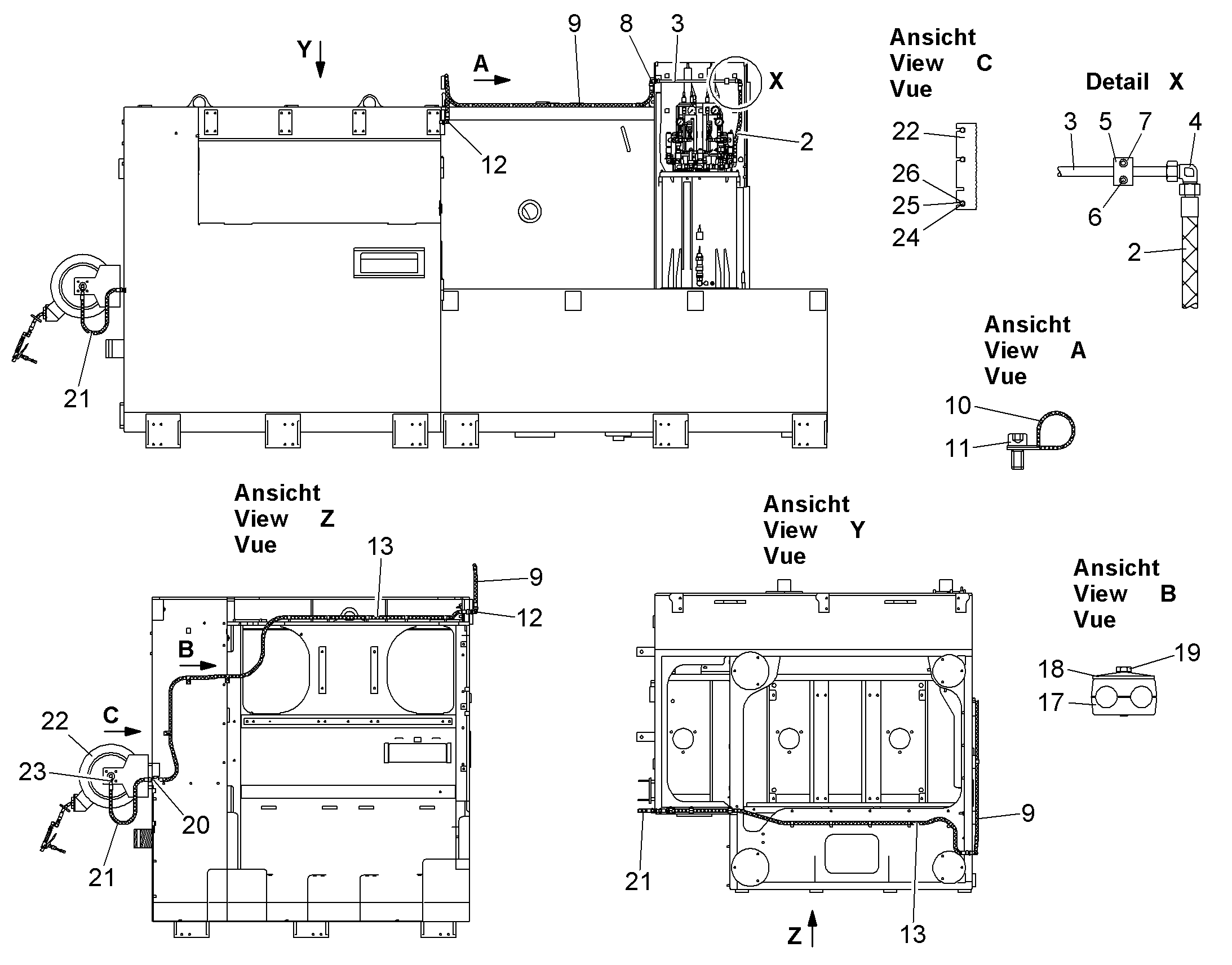 СКОБА 10291268 LIEBHERR