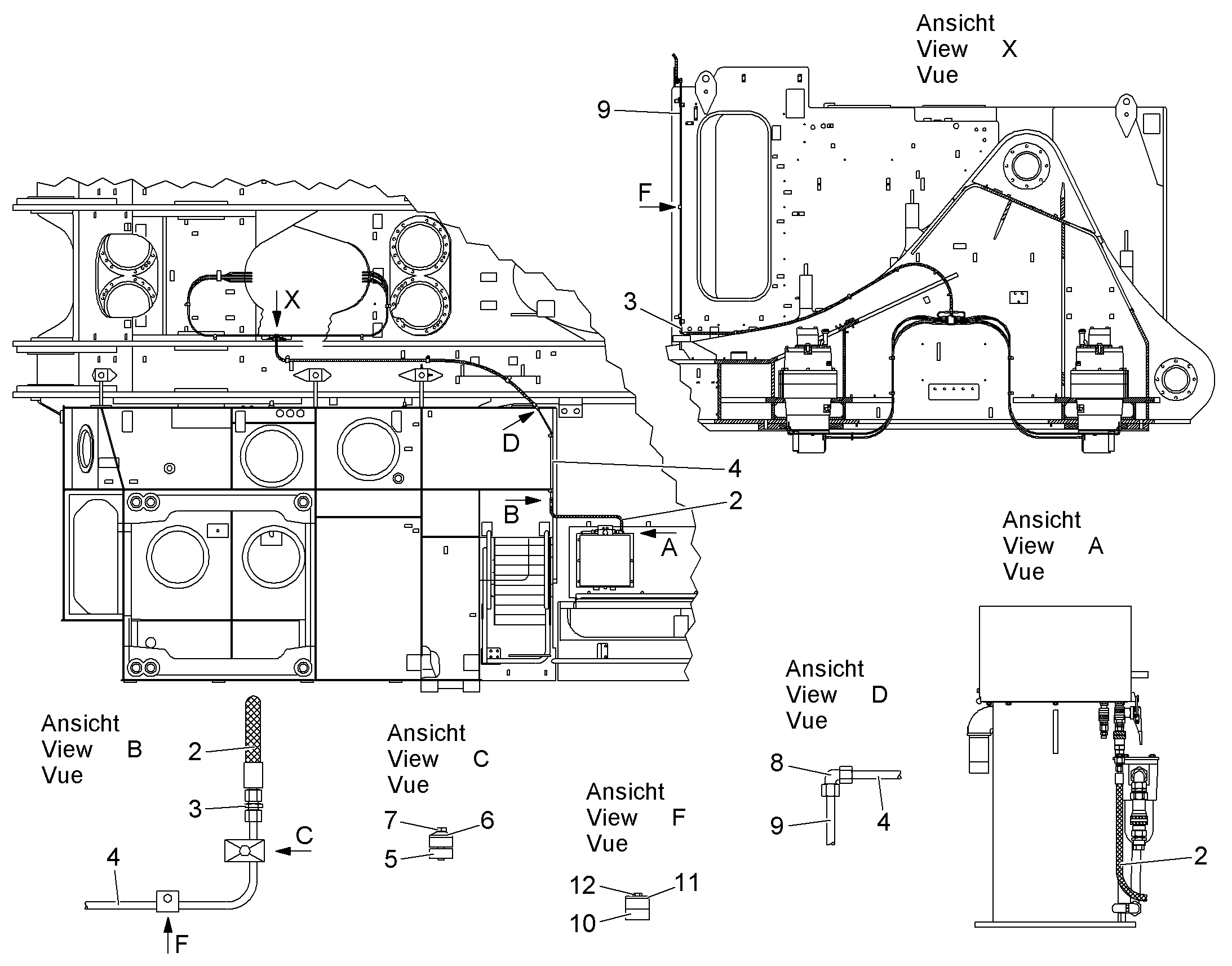 ТРУБА 10291258 LIEBHERR