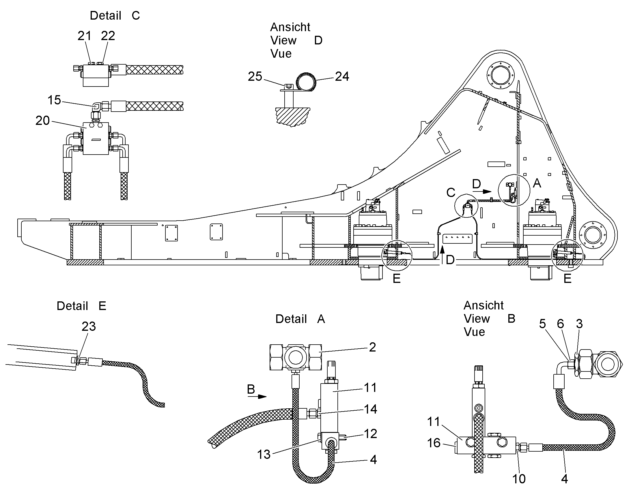 СОЕДИНЕНИЕ РЕЗЬБОВОЕ GE 10S G1/2A ED 7410444 LIEBHERR