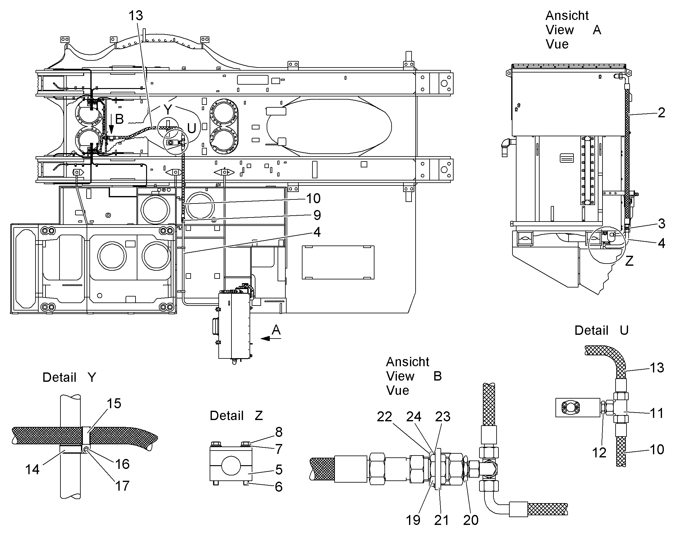 СКОБА 10291507 LIEBHERR