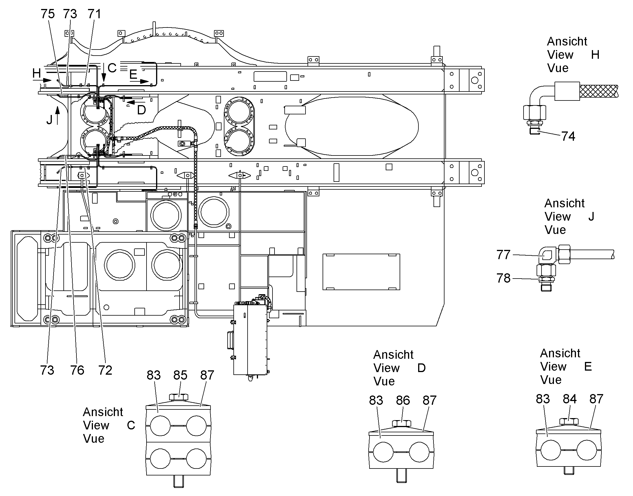 ТРУБОПРОВОД 12X1,5 10220360 LIEBHERR