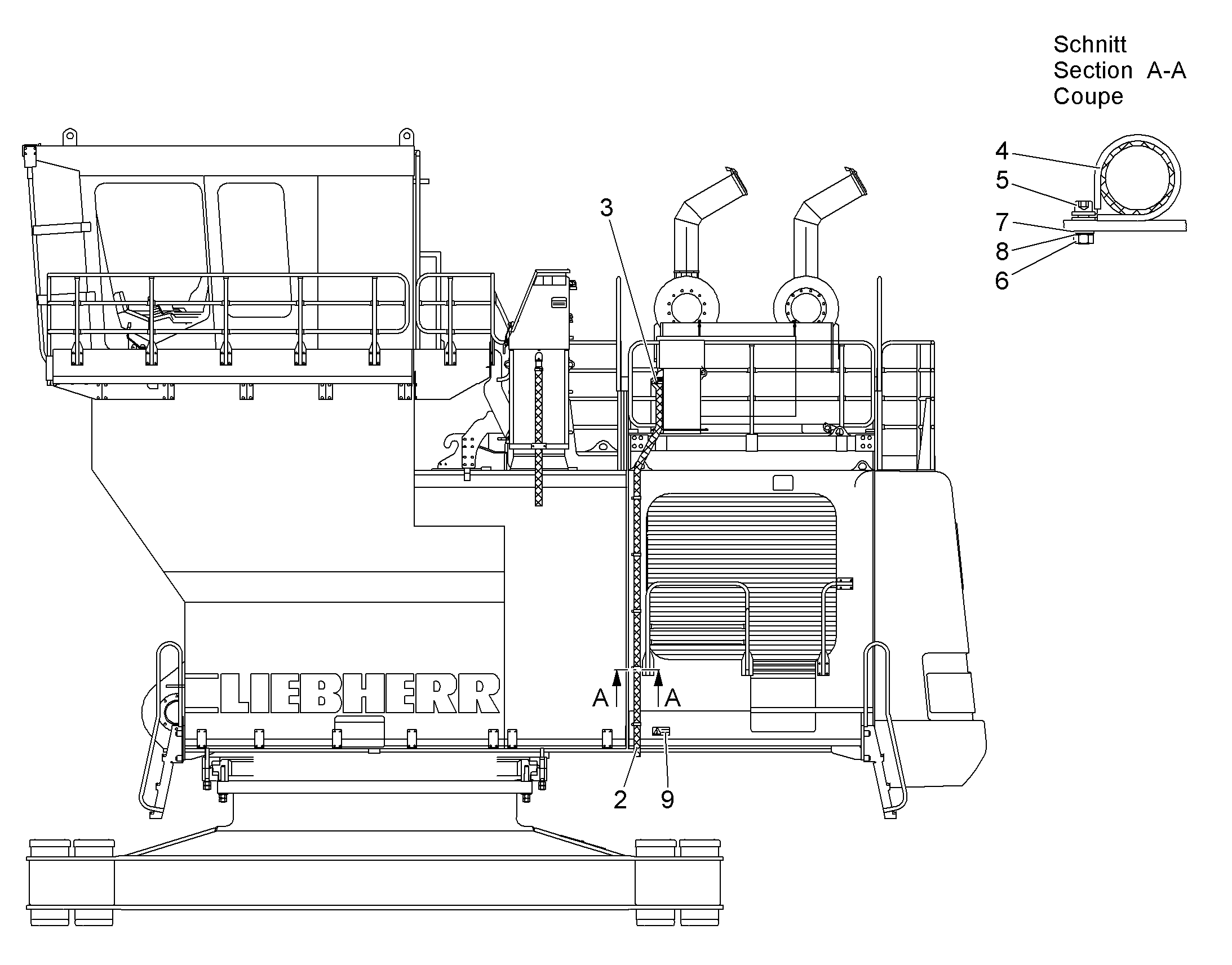ШЛАНГ 60X4500 10291298 LIEBHERR