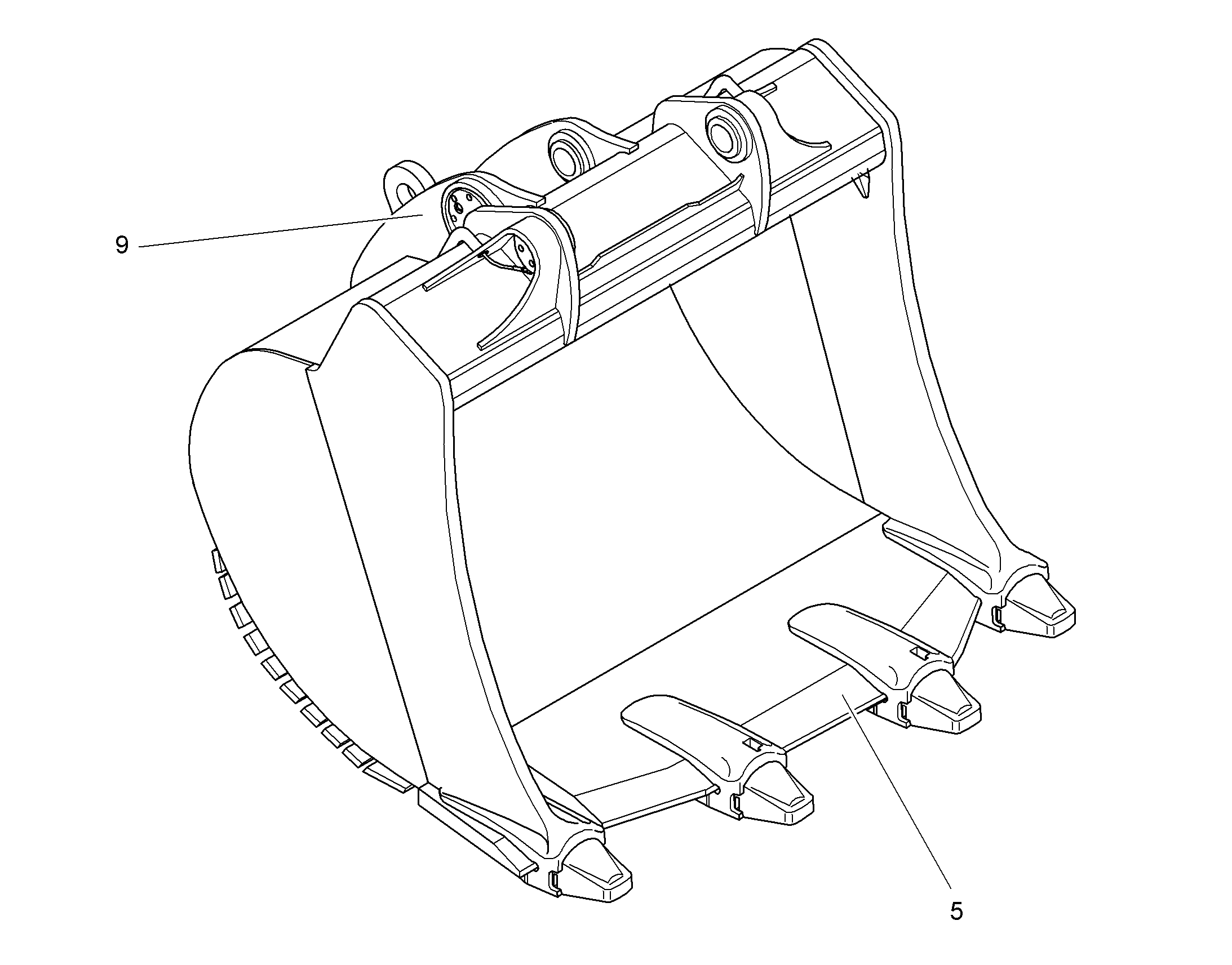 ЗАБРАЛО КОВША 10377436 LIEBHERR