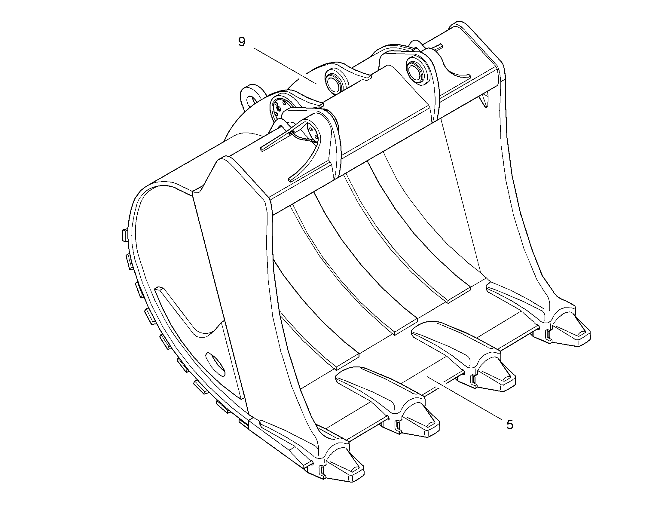 ЗАБРАЛО КОВША 10382972 LIEBHERR