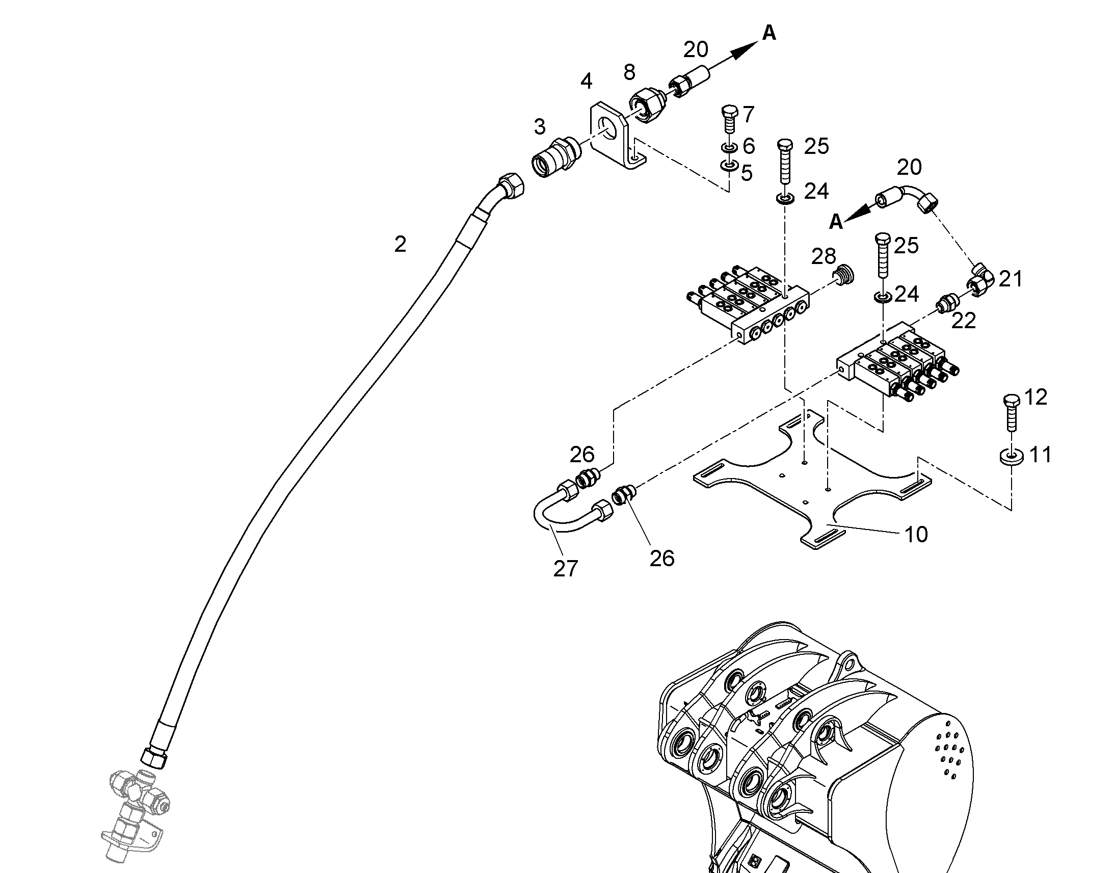 СОЕДИНЕНИЕ РЕЗЬБОВОЕ EW 16S M24X1,5 11831028 LIEBHERR