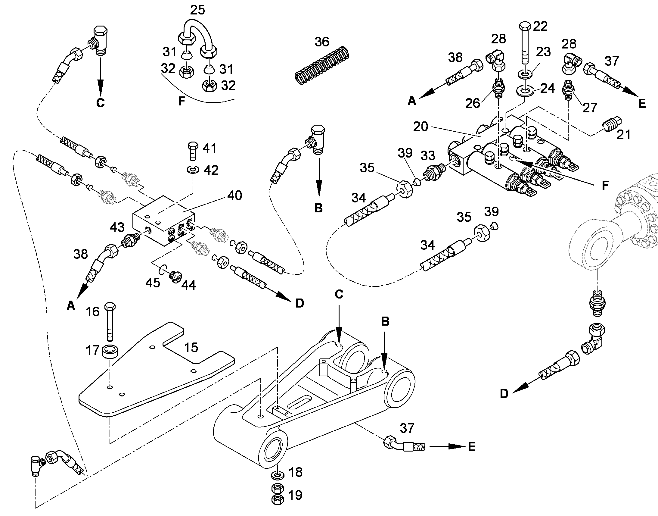 ПРОВОД СОЕДИНИТЕЛЬНЫЙ 10097309 LIEBHERR