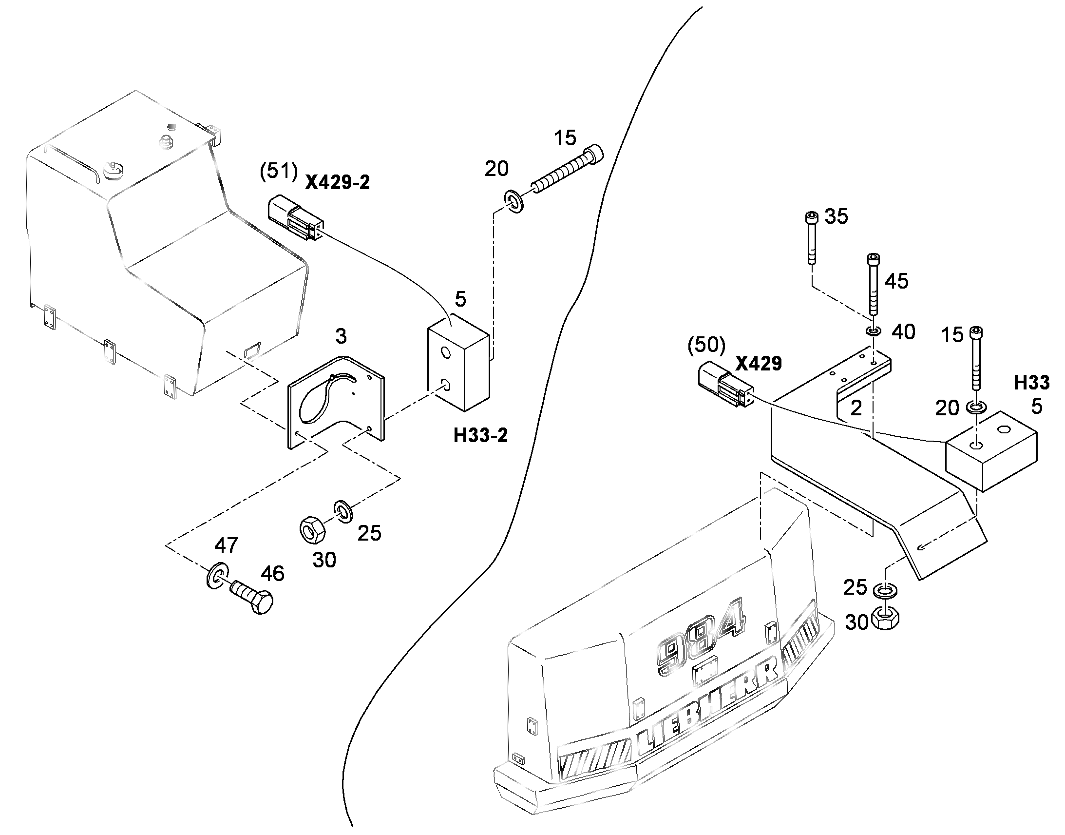 ПЛИТА HORN_BOBCAT-SHOUT 10366458 LIEBHERR