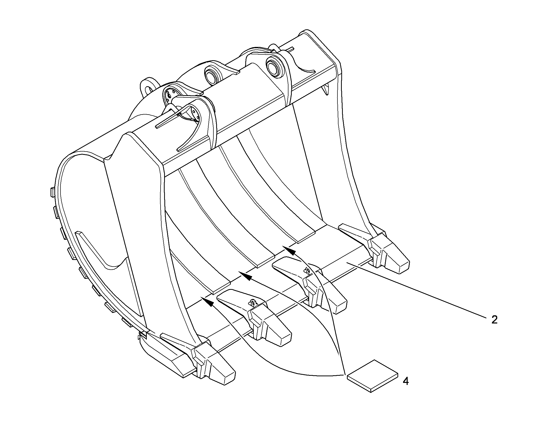 ЗАБРАЛО КОВША 10386694 LIEBHERR