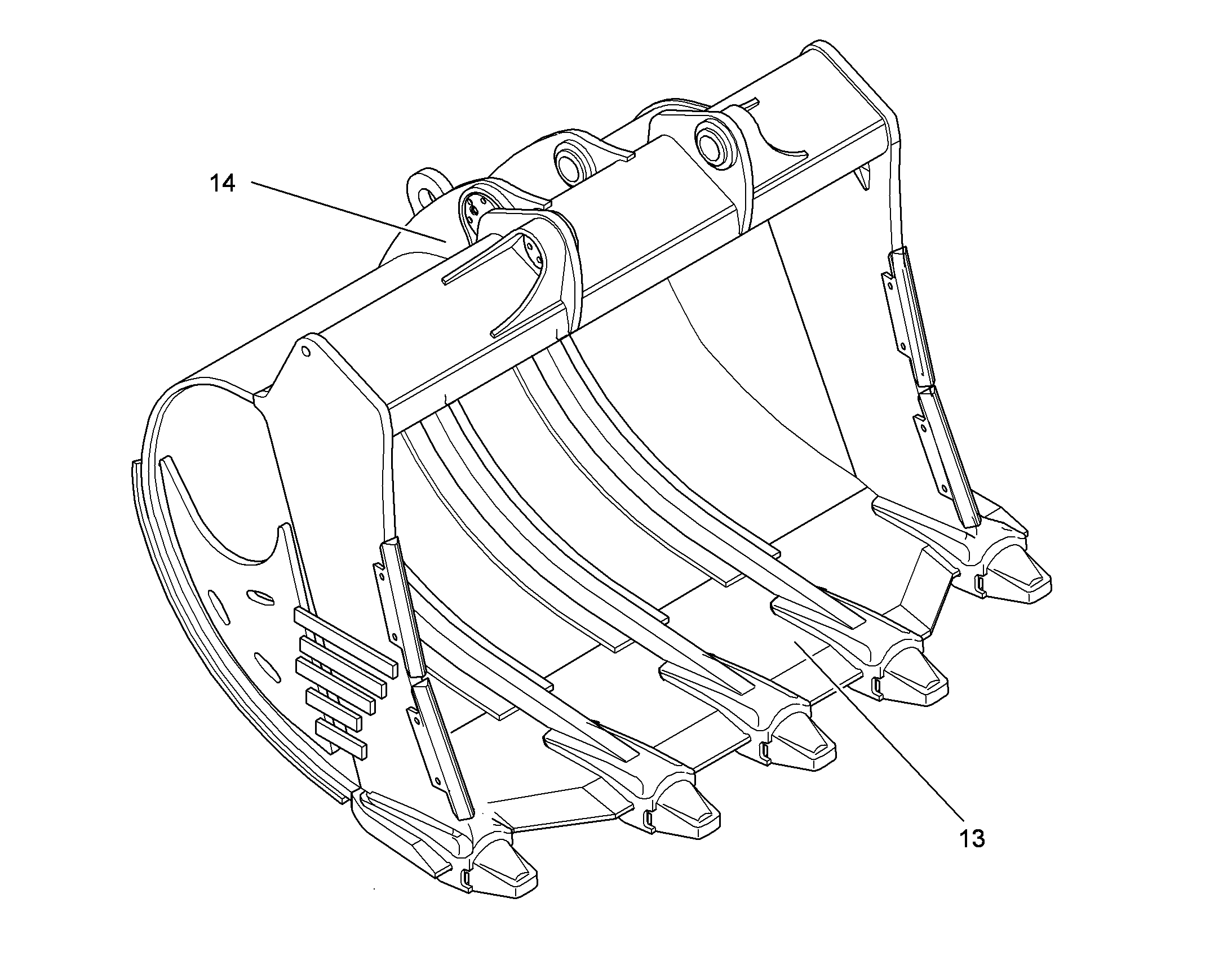 ЗАБРАЛО КОВША 10393447 LIEBHERR