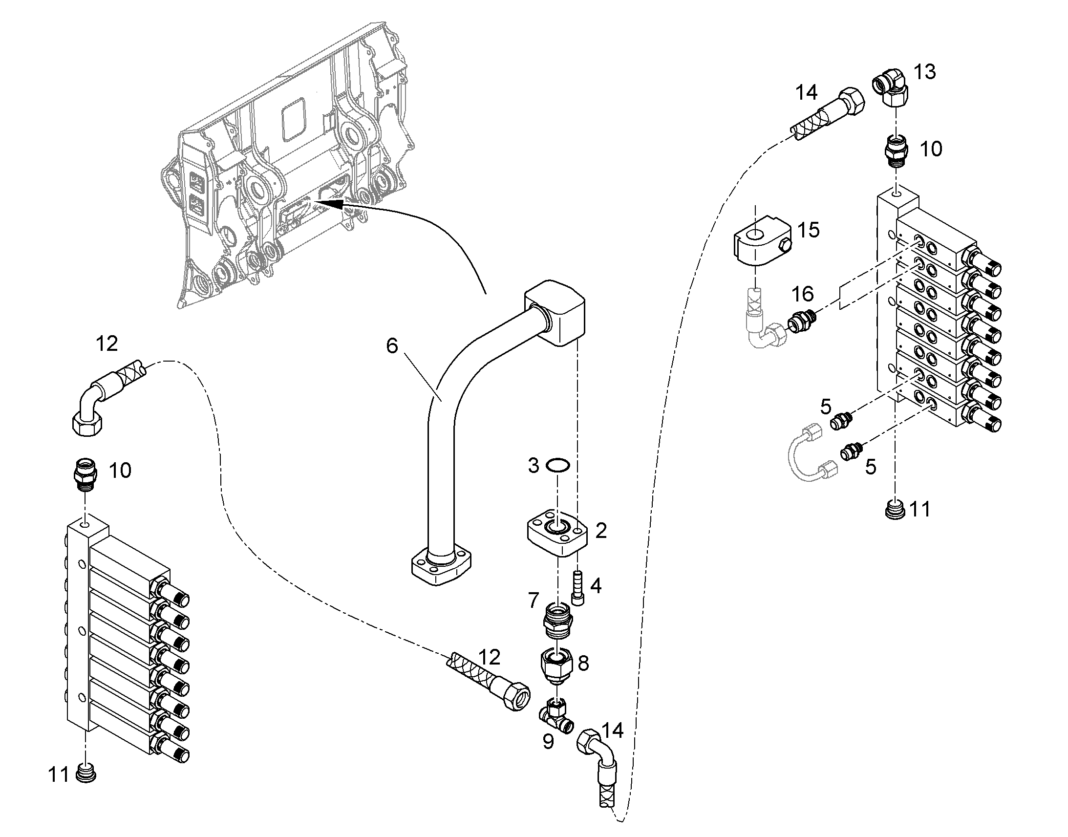 СОЕДИНЕНИЕ РЕЗЬБОВОЕ GE 30S M42X2 ED 4900144 LIEBHERR