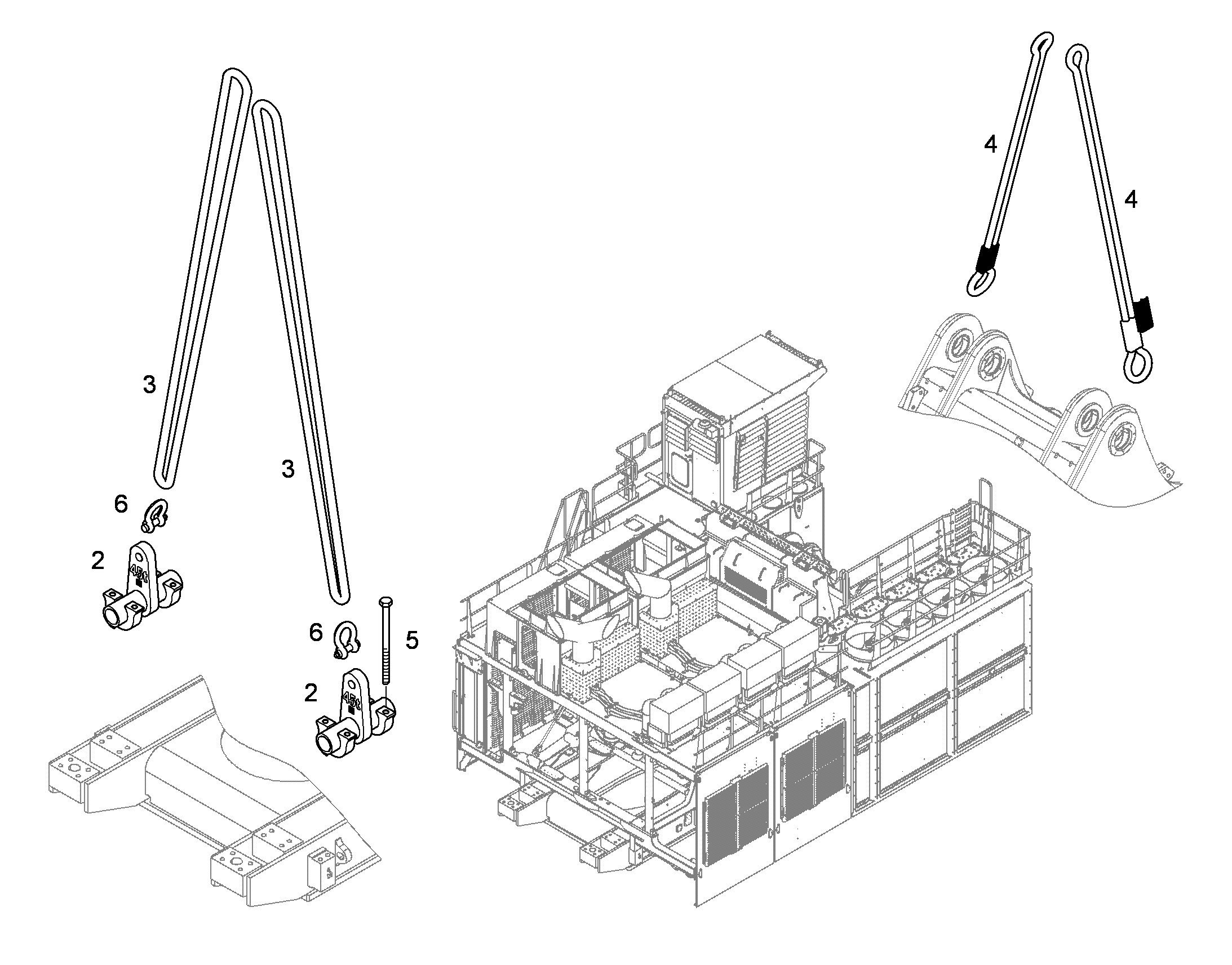 ПОДЪЕМН. УСТР-ВО ПОВ. ПЛАТФ. R9800 10388802 LIEBHERR