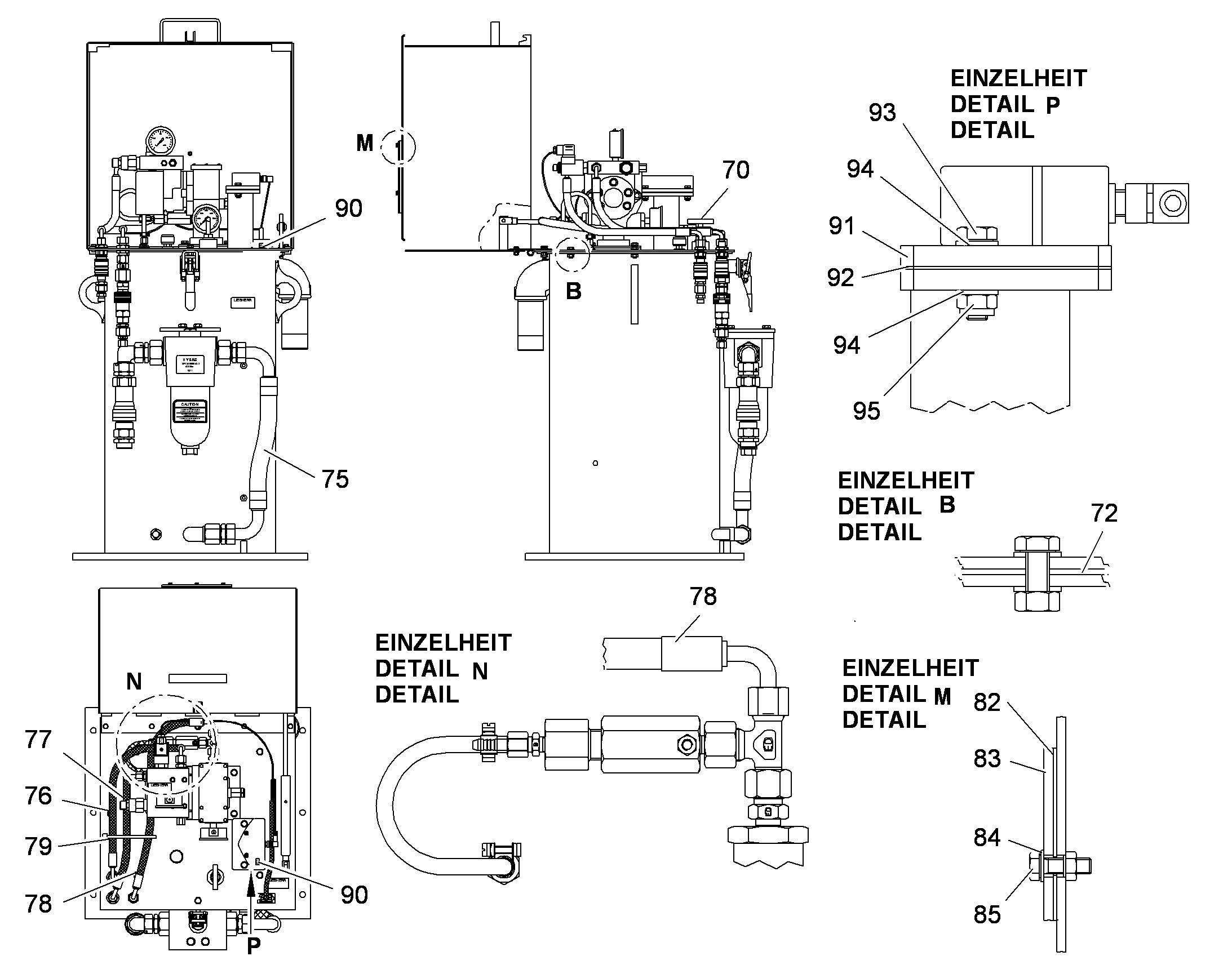 ШЛАНГ 8X400 10290796 LIEBHERR