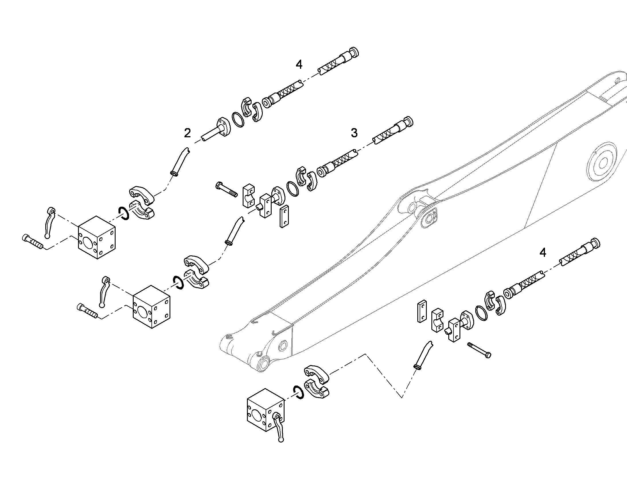 ШЛАНГ 32X2350 5618129 LIEBHERR