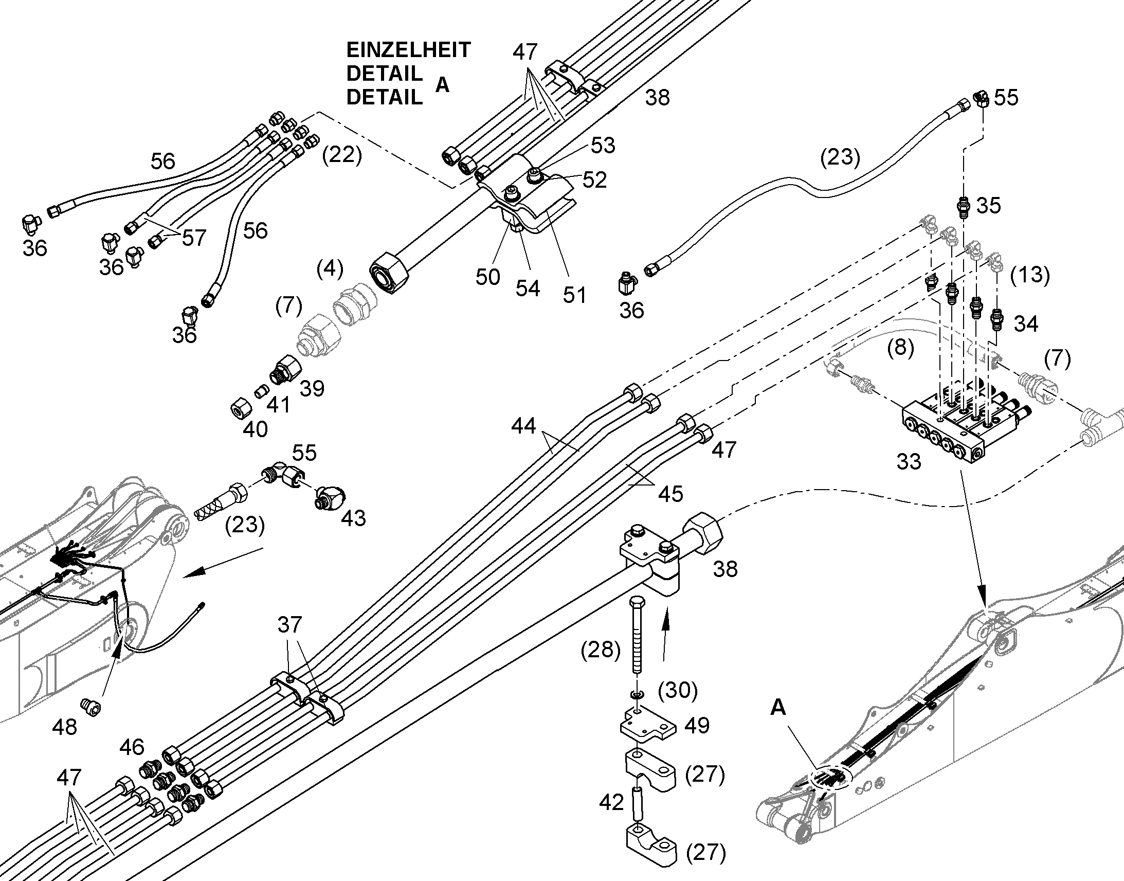ПОЛУФЛАНЕЦ d=30-38 7373978 LIEBHERR