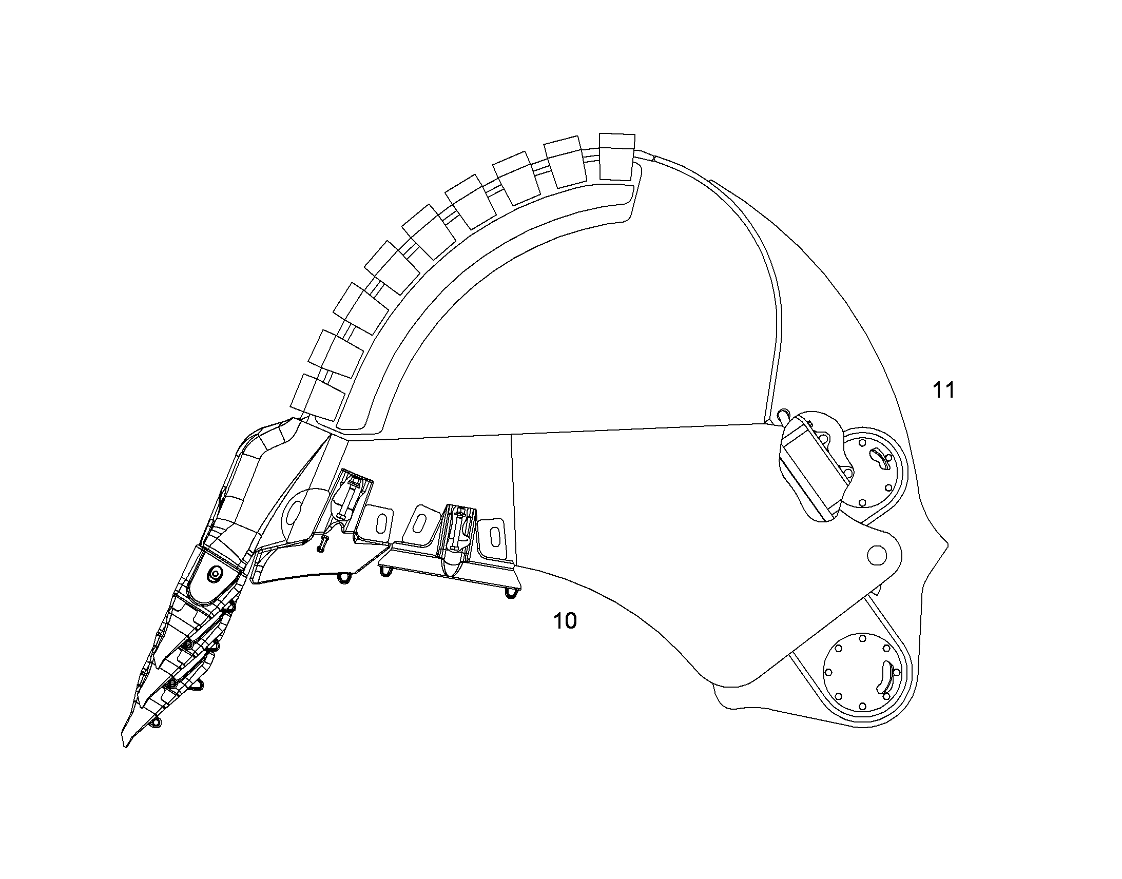 ЛОПАТА ОБРАТНАЯ HD 10379758 LIEBHERR