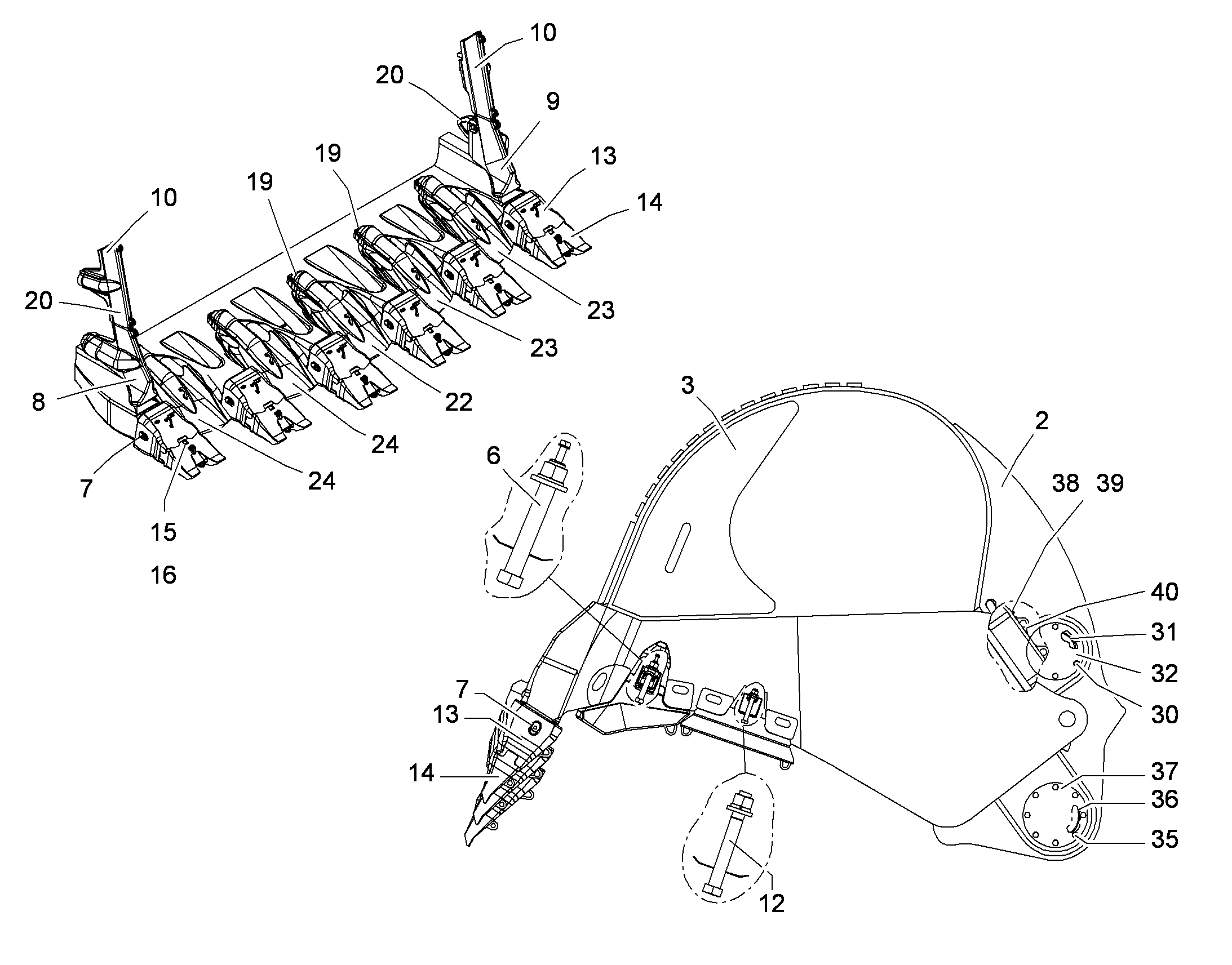КОЛПАК КОНЕЧНЫЙ 10476378 LIEBHERR