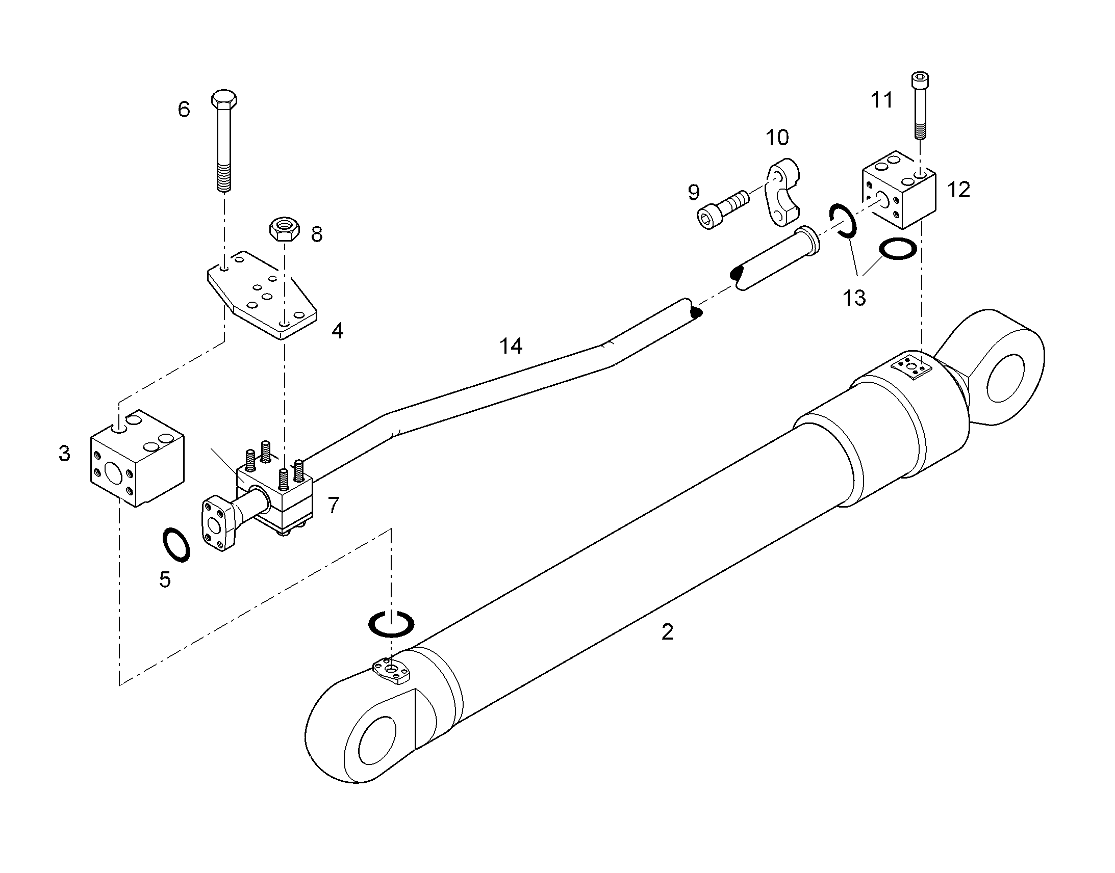 KIT TEST CYLINDER 11470869 LIEBHERR