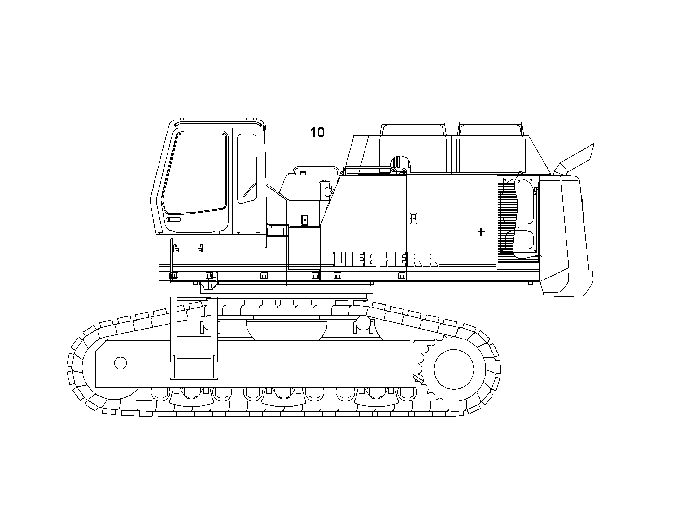 ЗВУКОИЗОЛЯЦИЯ ПОЛНАЯ 10404288 LIEBHERR