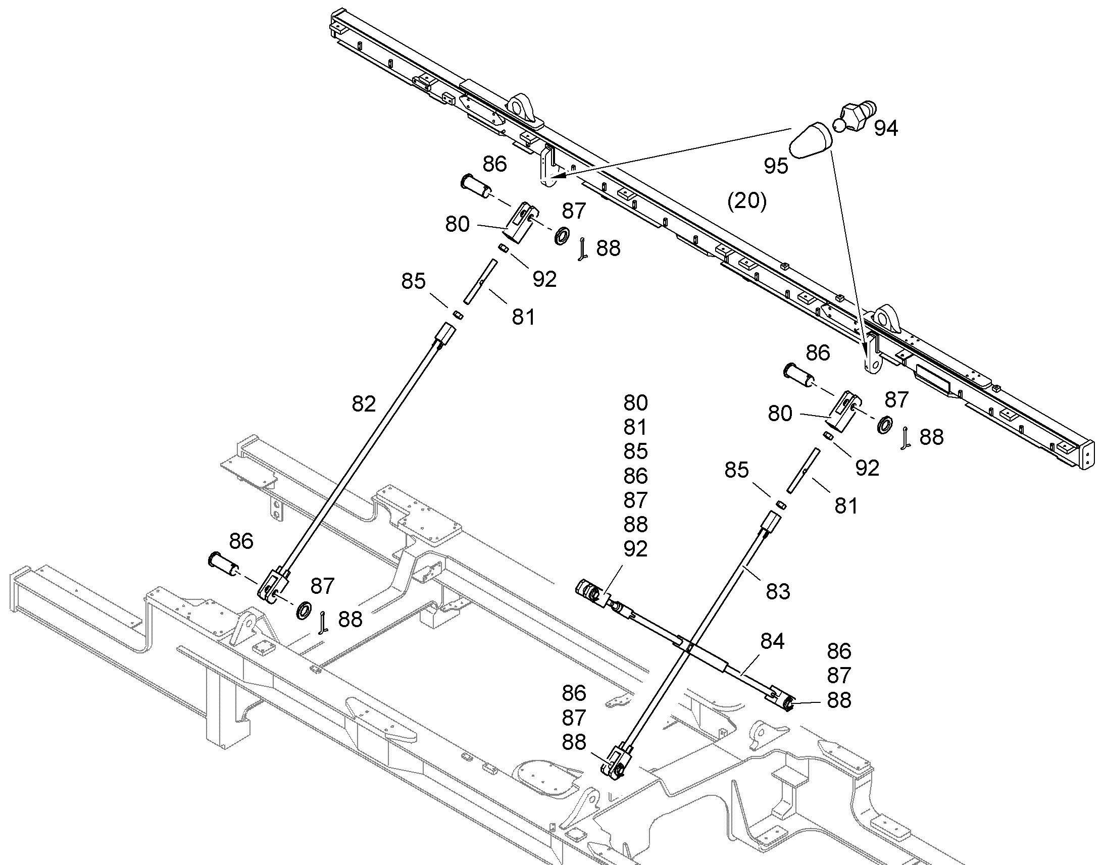ШЕСТИГРАННАЯ ГАЙКА M36XLH 10471237 LIEBHERR