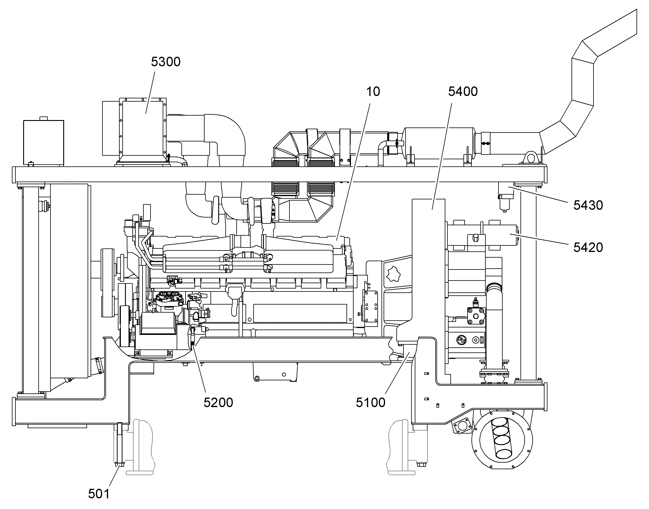 ДВИГАТЕЛЬ ДИЗЕЛЬНЫЙ KTA50-C 1120 kW 5611026 LIEBHERR