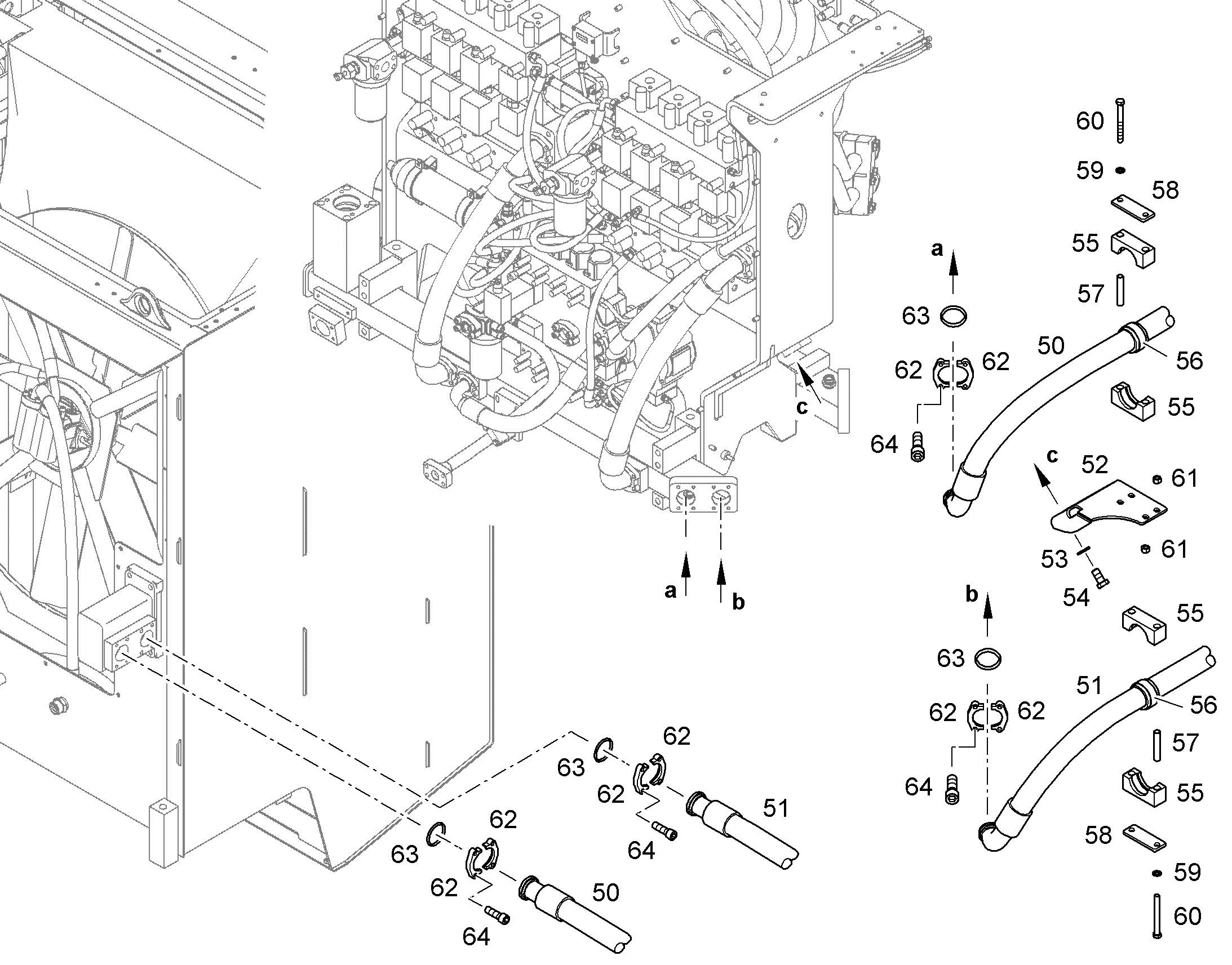 ШЛАНГ 60X2050 10471533 LIEBHERR