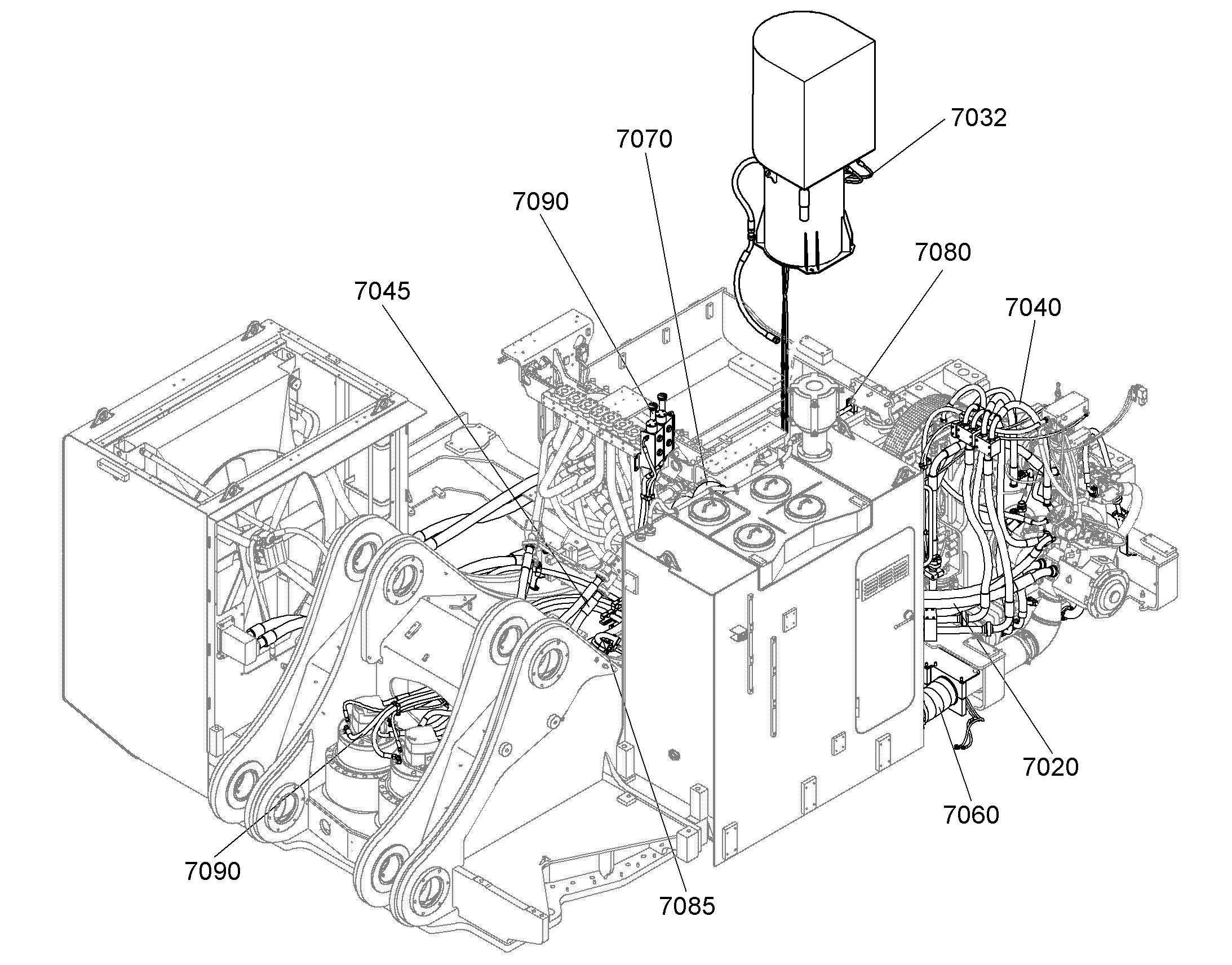 ШЛАНГИ СОЕДИНИТЕЛЬНЫЕ 10376989 LIEBHERR