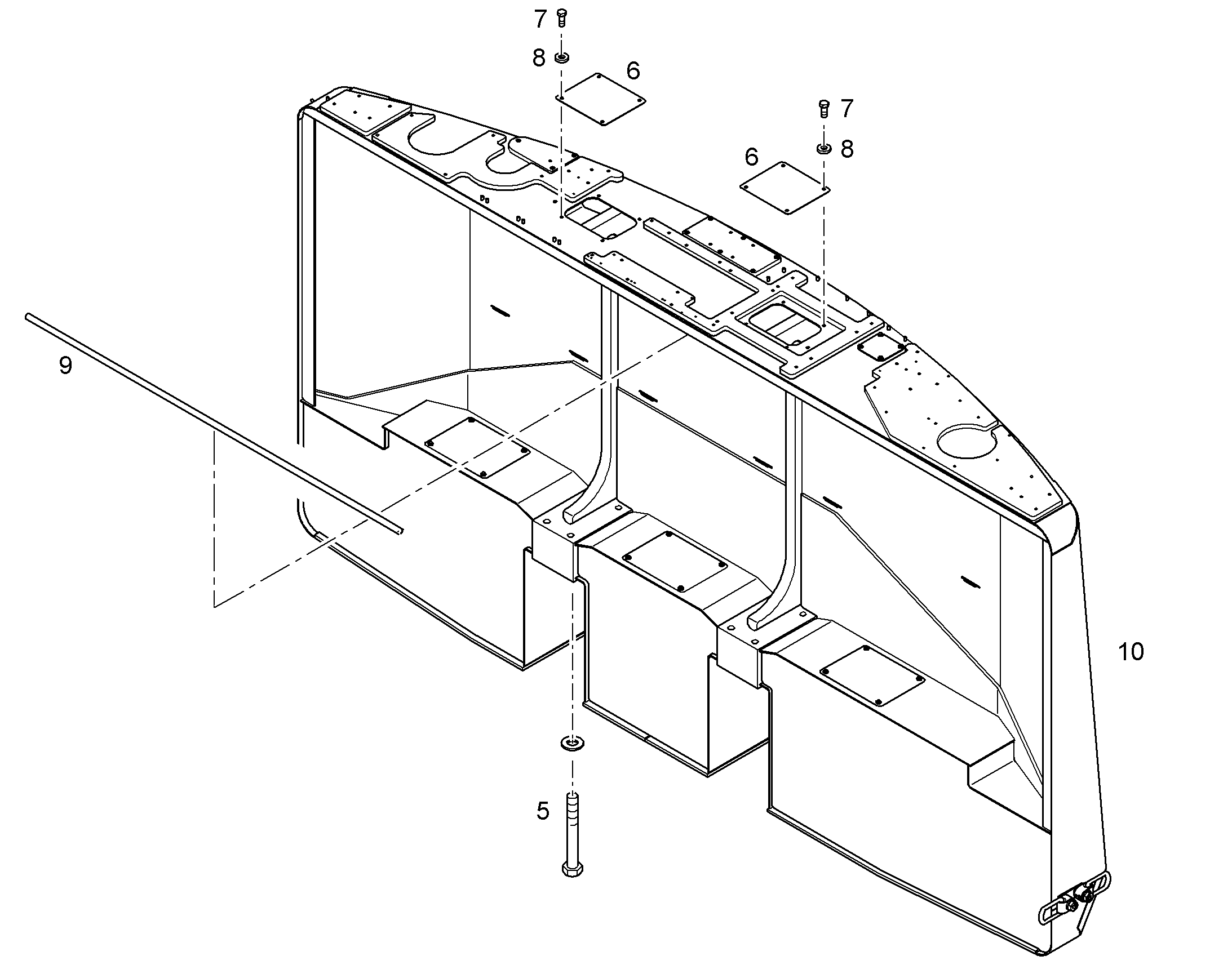 ПРОТИВОВЕС 10377949 LIEBHERR