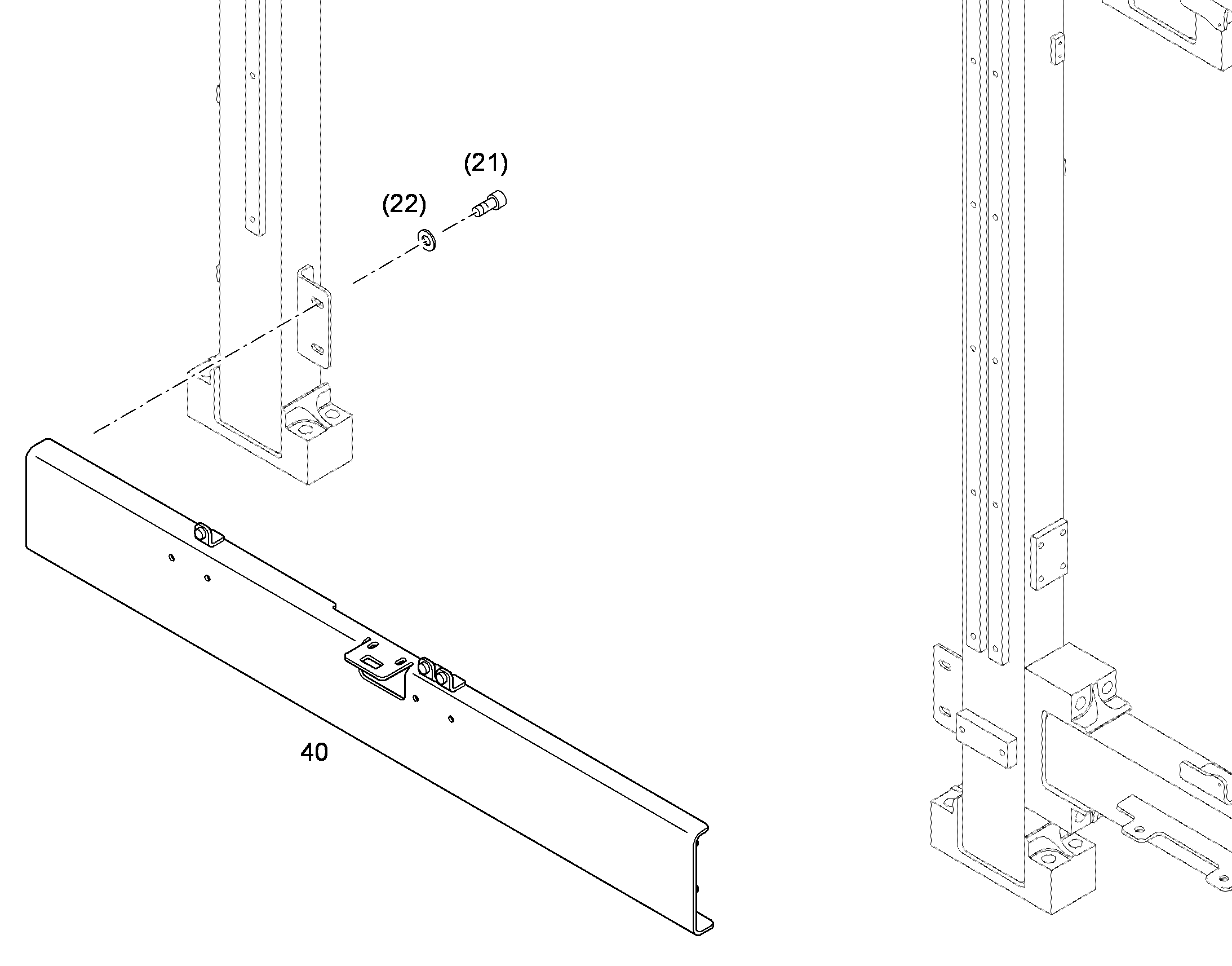 ЛИСТ СНИЗУ 10089924 LIEBHERR