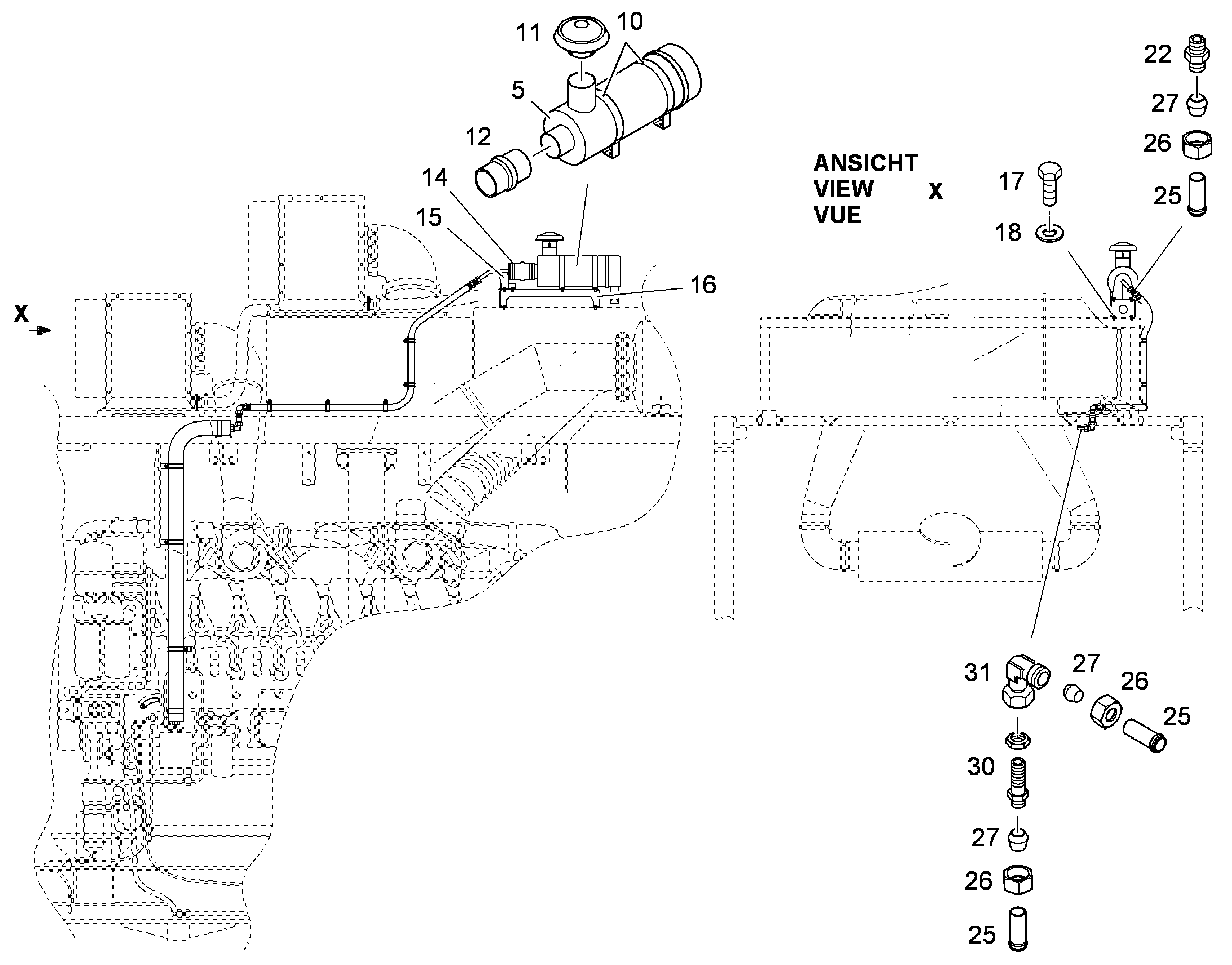ПРОБКА 10387294 LIEBHERR