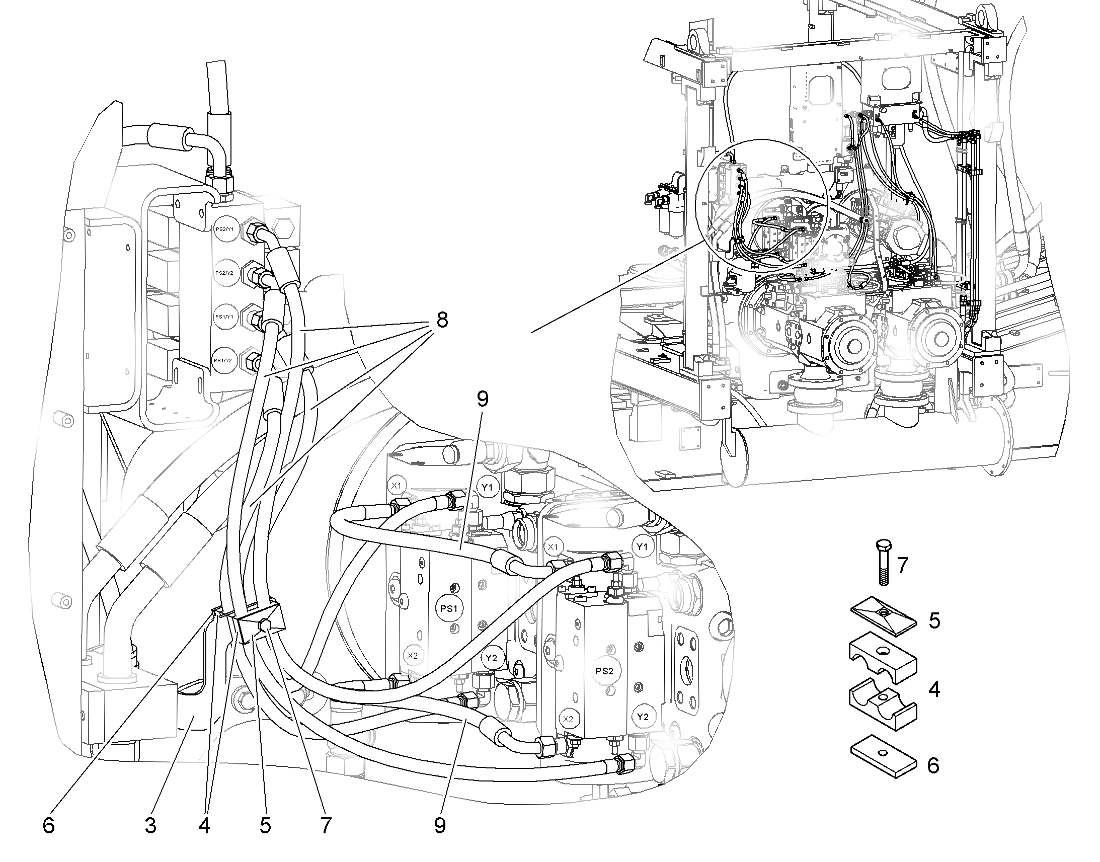 КОНСОЛЬ 10821476 LIEBHERR