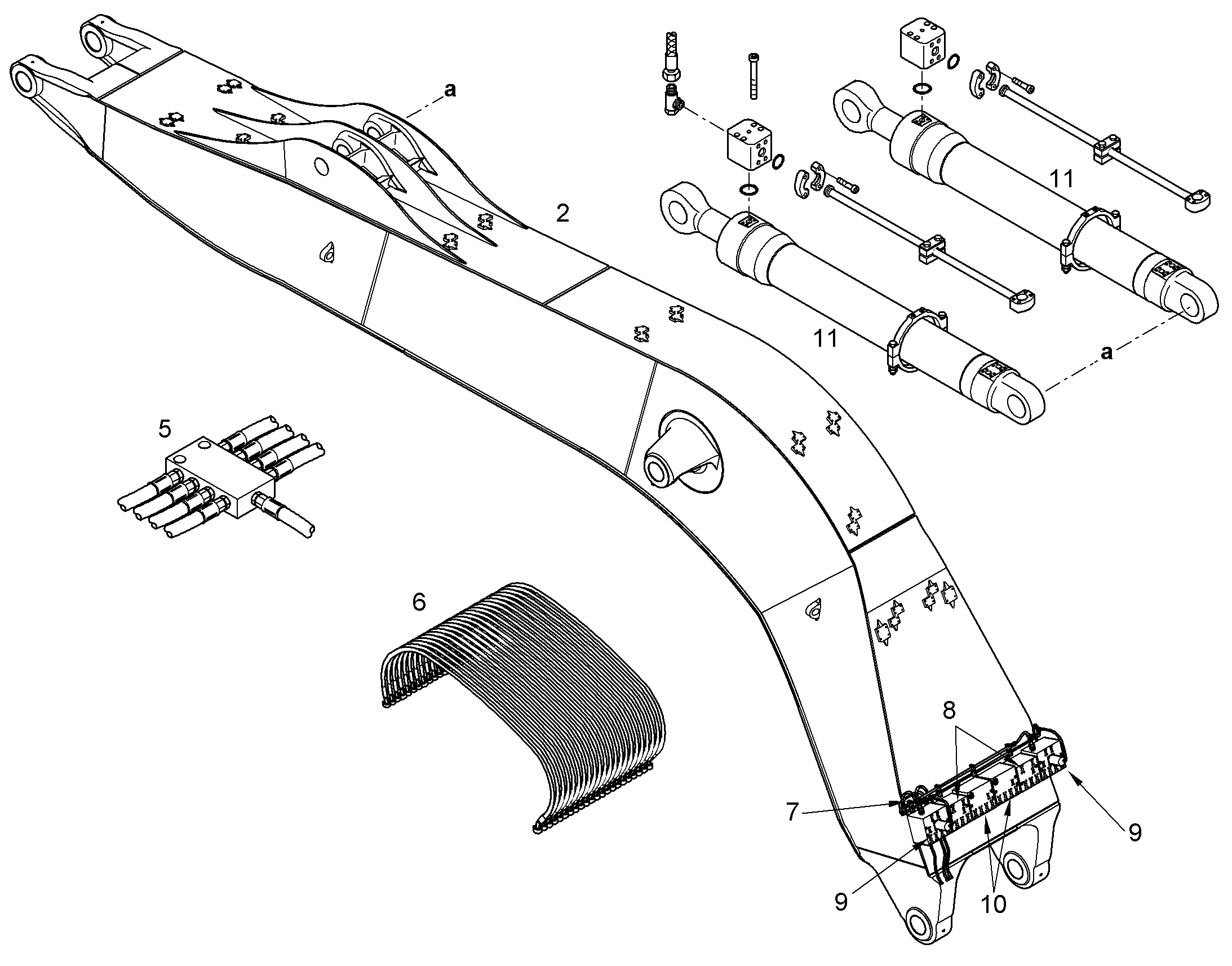CYLINDER KIT 12191846 LIEBHERR