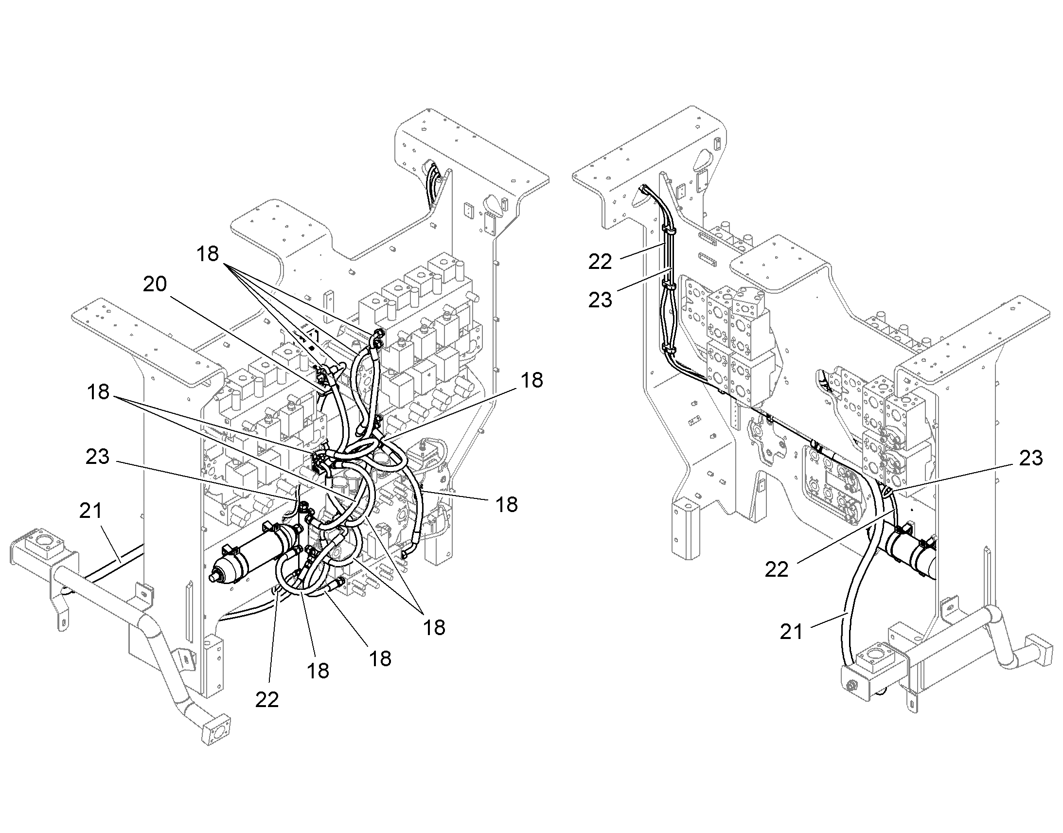 ШЛАНГ УПРАВЛЕНИЯ 8X3100 10042921 LIEBHERR
