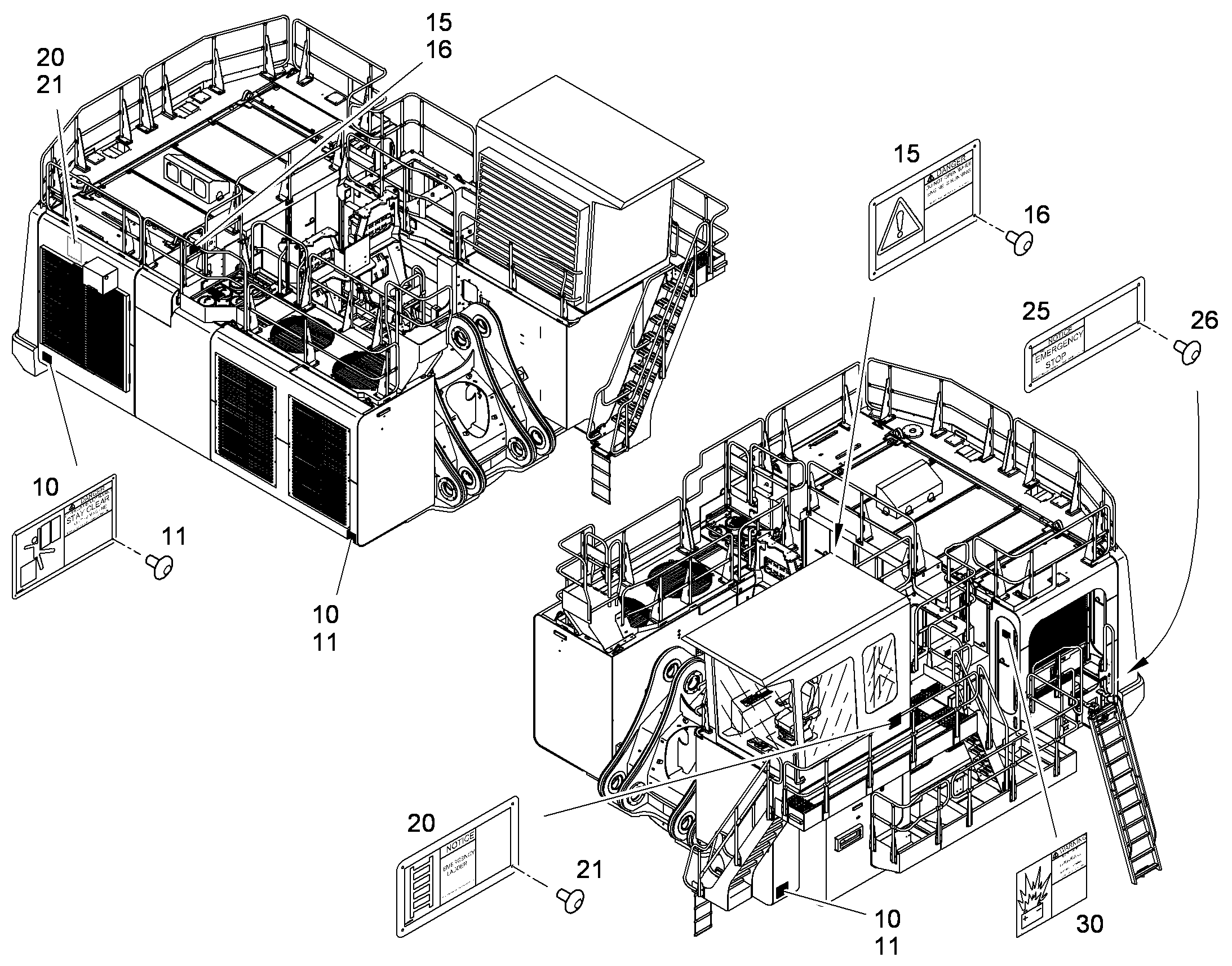 НАКЛЕЙКА ЗАПРЕЩАЮЩАЯ 13342510 LIEBHERR
