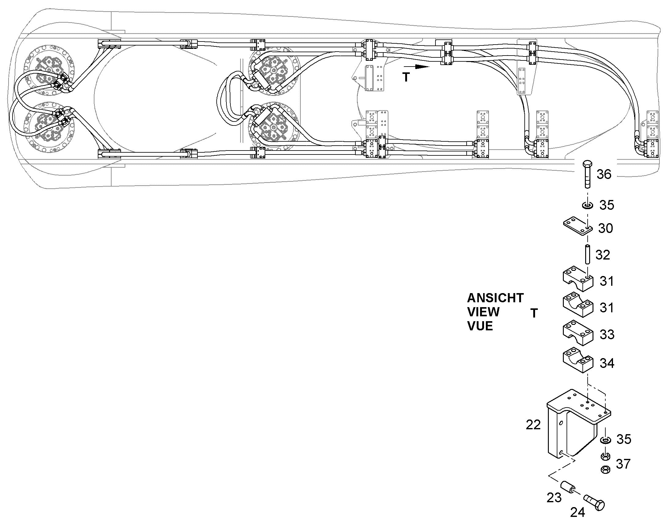 КОНСОЛЬ 10383956 LIEBHERR