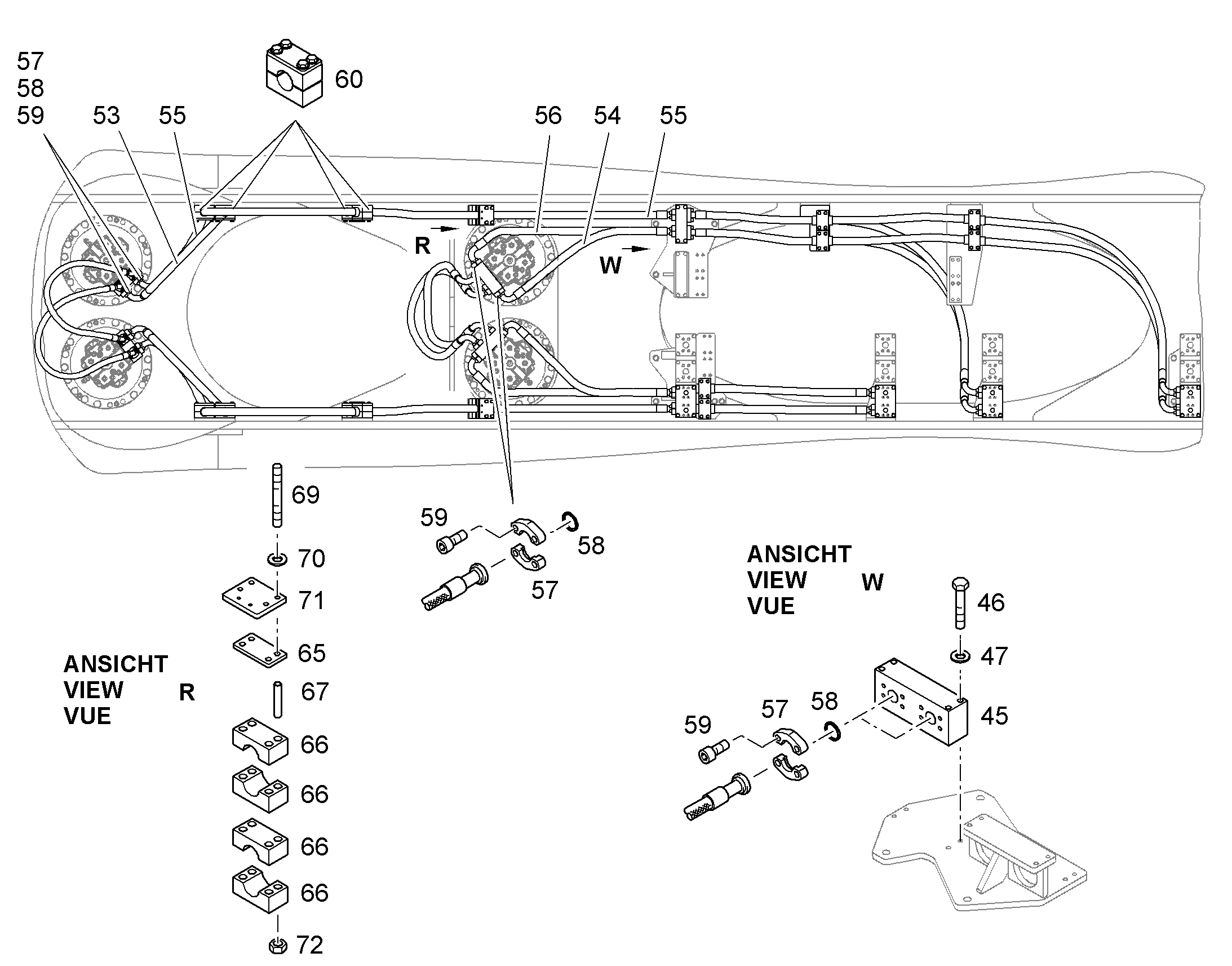 ШЛАНГ 32X4950 10651114 LIEBHERR