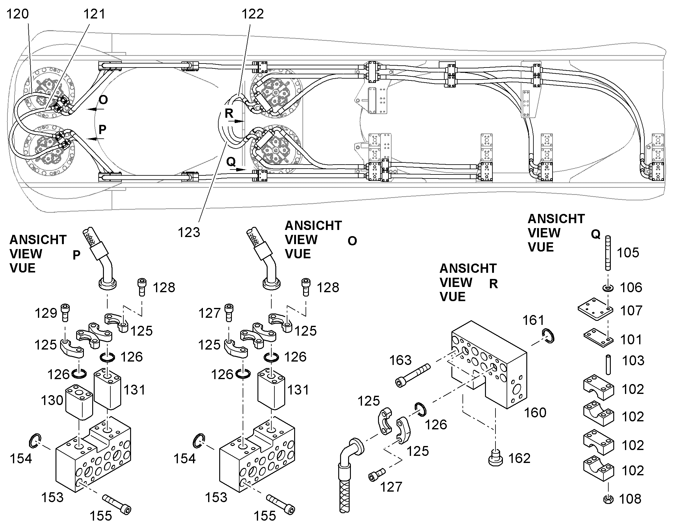 ШЛАНГ 25X1880 10652109 LIEBHERR